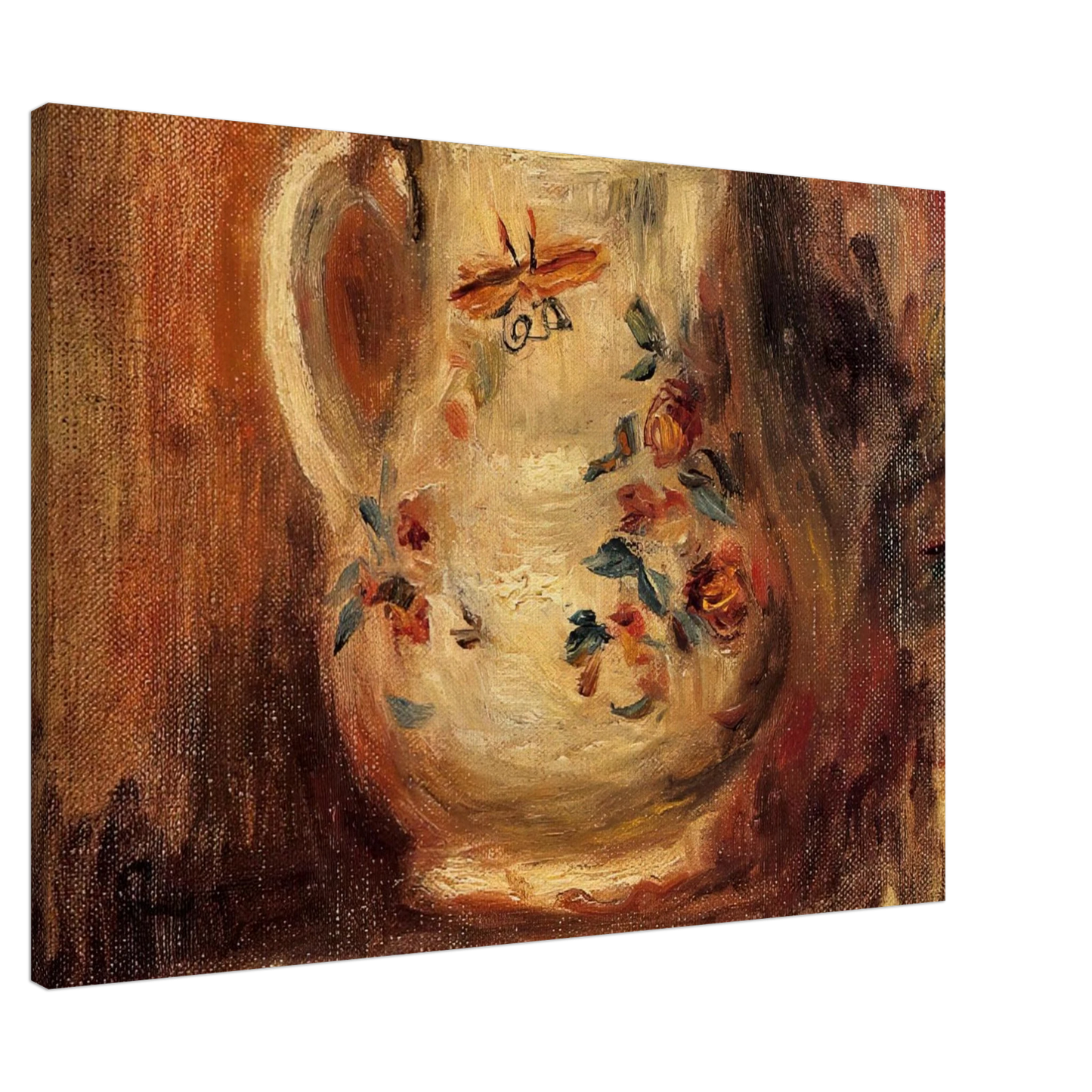 Pierre-Auguste Renoir - Pitcher Canvas - 20x30 cm / 8x12 inches-canvas