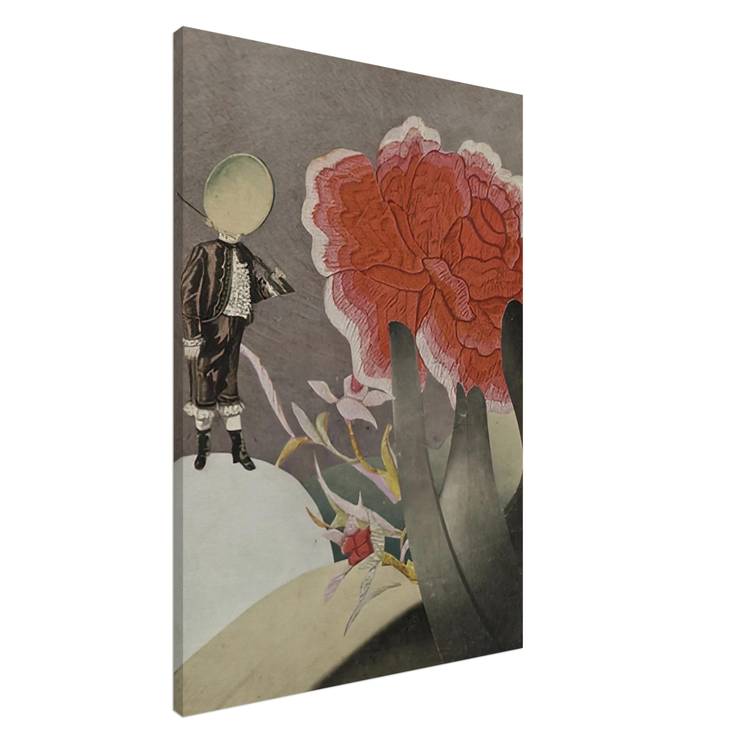 Hannah Hoch - WATCHED 1925 Canvas - 20x30 cm / 8x12 inches-canvas