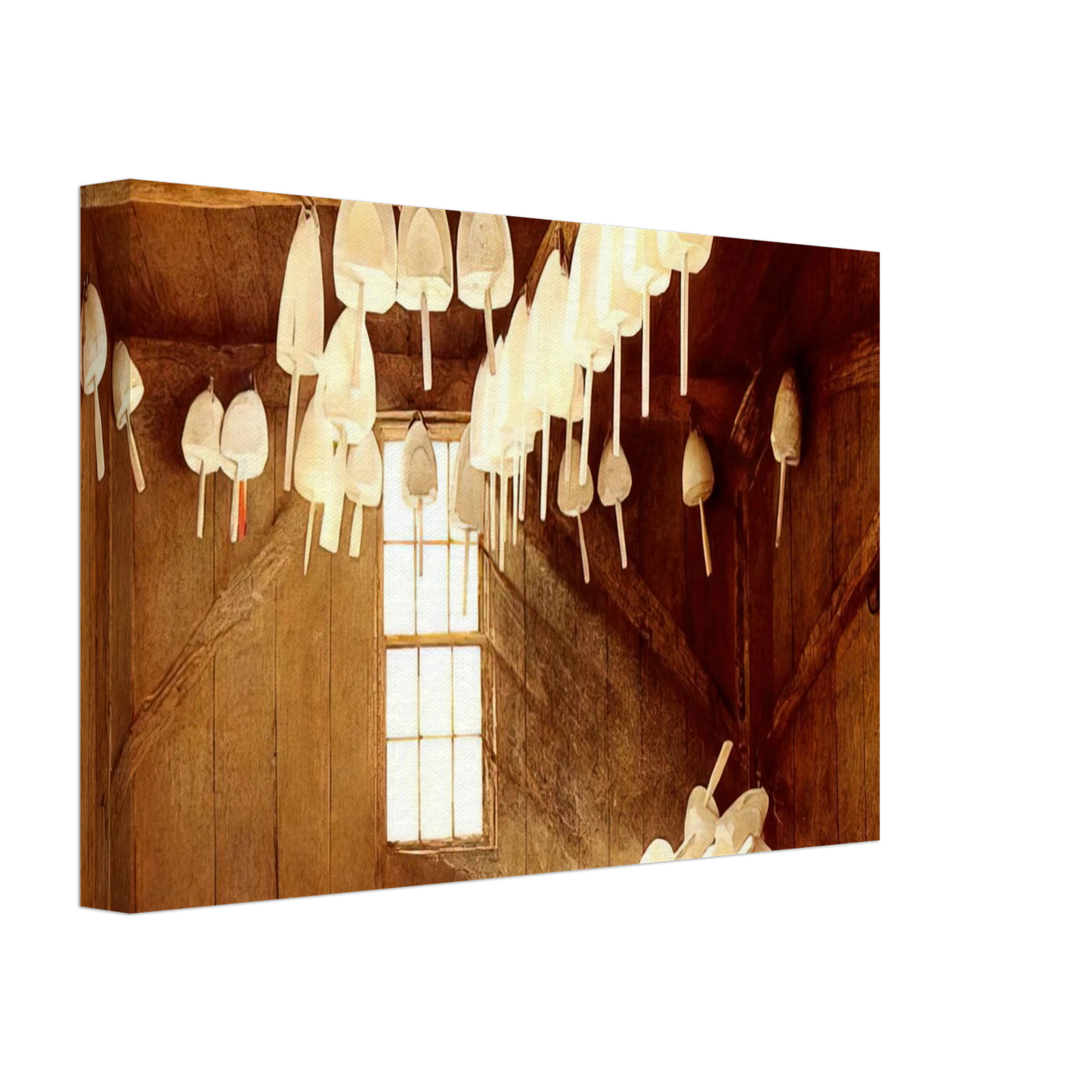 Andrew Wyeth - TOMORROW THE OUTER SHOALS Canvas - 70x100 cm / 28x40 inches-canvas