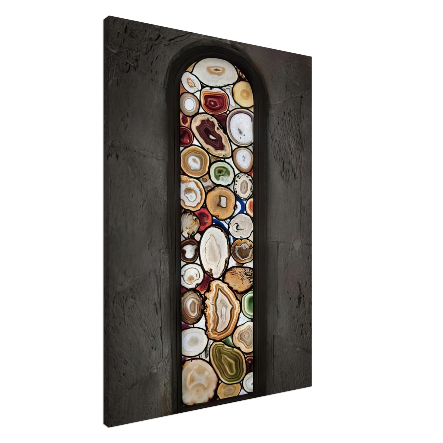 Sigmar Polke - AHATFENSTER 2009 0 Canvas - 20x30 cm / 8x12 inches-canvas