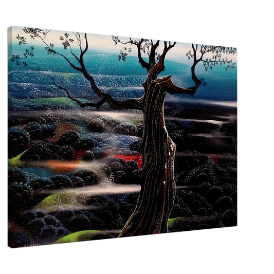 Eyvind Earle - Wild Valley Canvas - Default Title-canvas