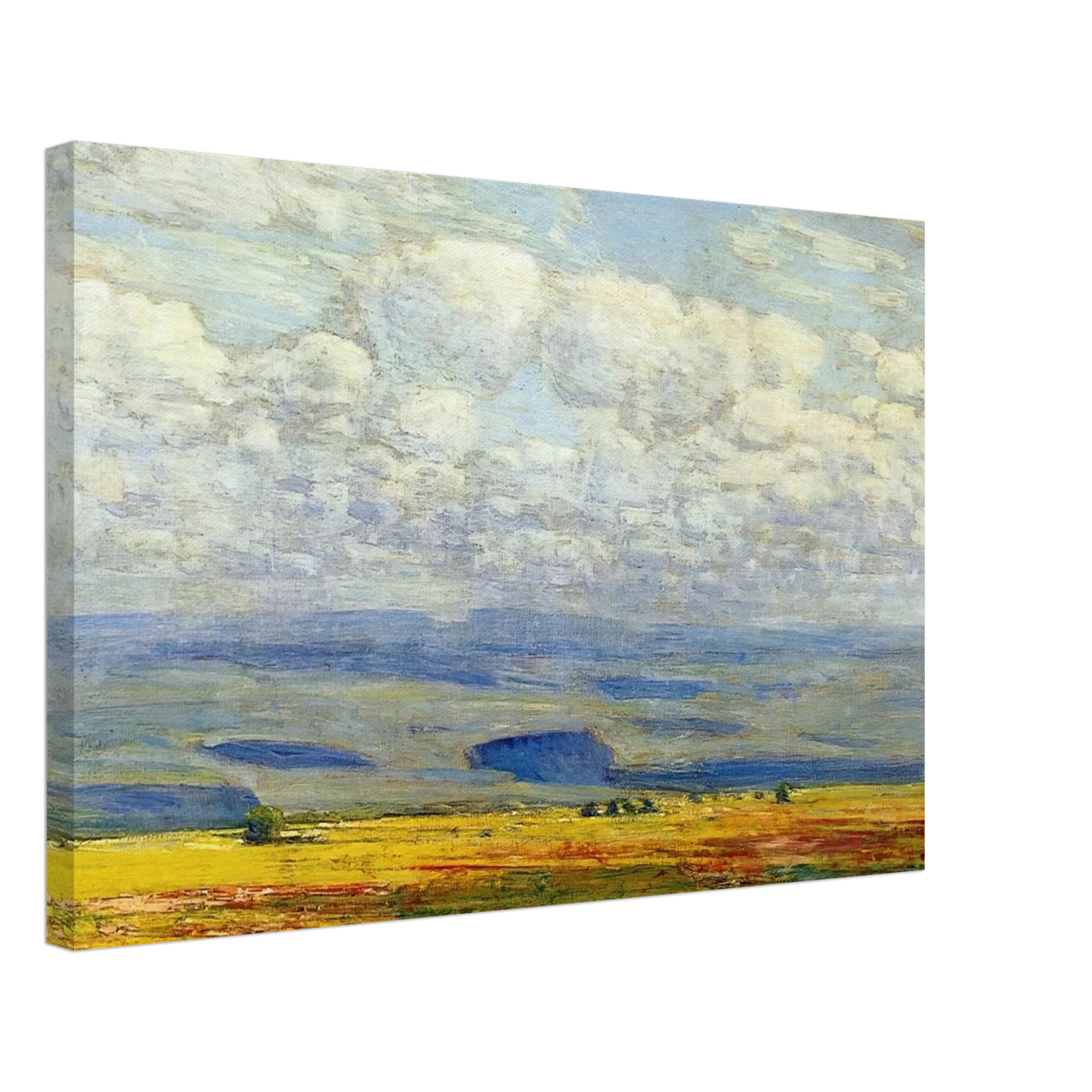 Childe Hassam - Oregon Landscape Canvas - 70x100 cm / 28x40 inches-canvas