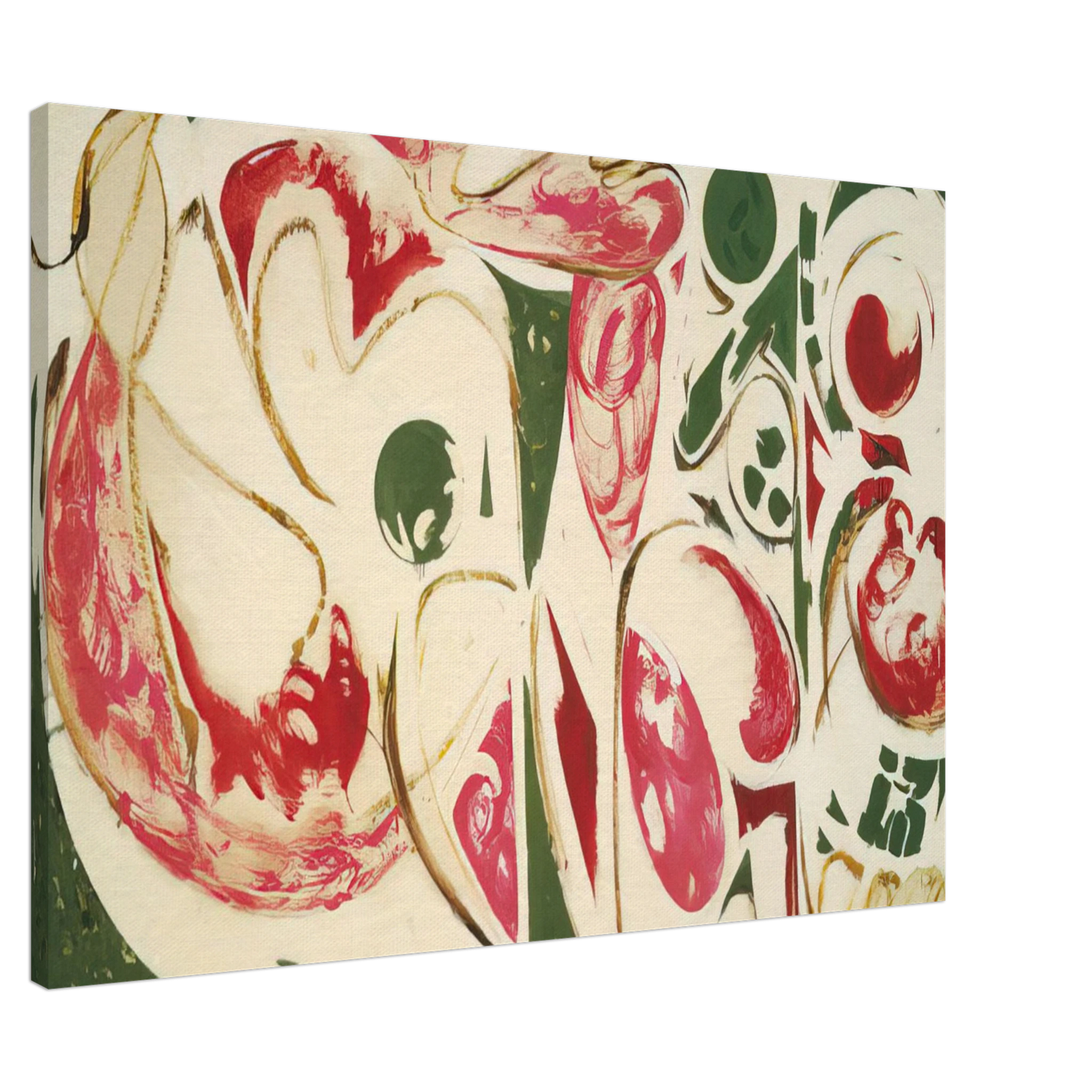 Lee Krasner - The Sun Woman II Canvas - 20x30 cm / 8x12 inches-canvas