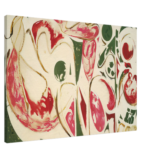 Lee Krasner - The Sun Woman II Canvas - 20x30 cm / 8x12 inches-canvas