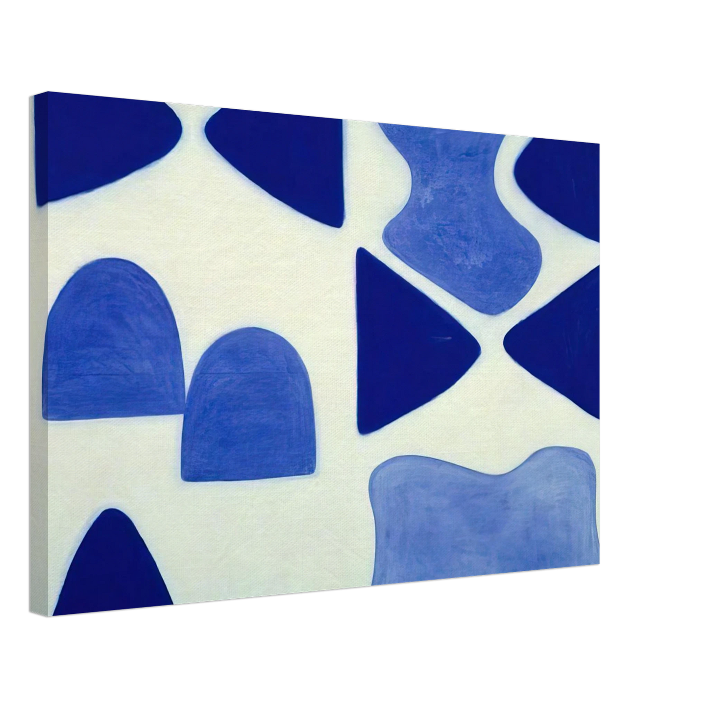 William Scott - Berlin Blues 4 - 1965 Canvas - 40x60 cm / 16x24 inches-canvas