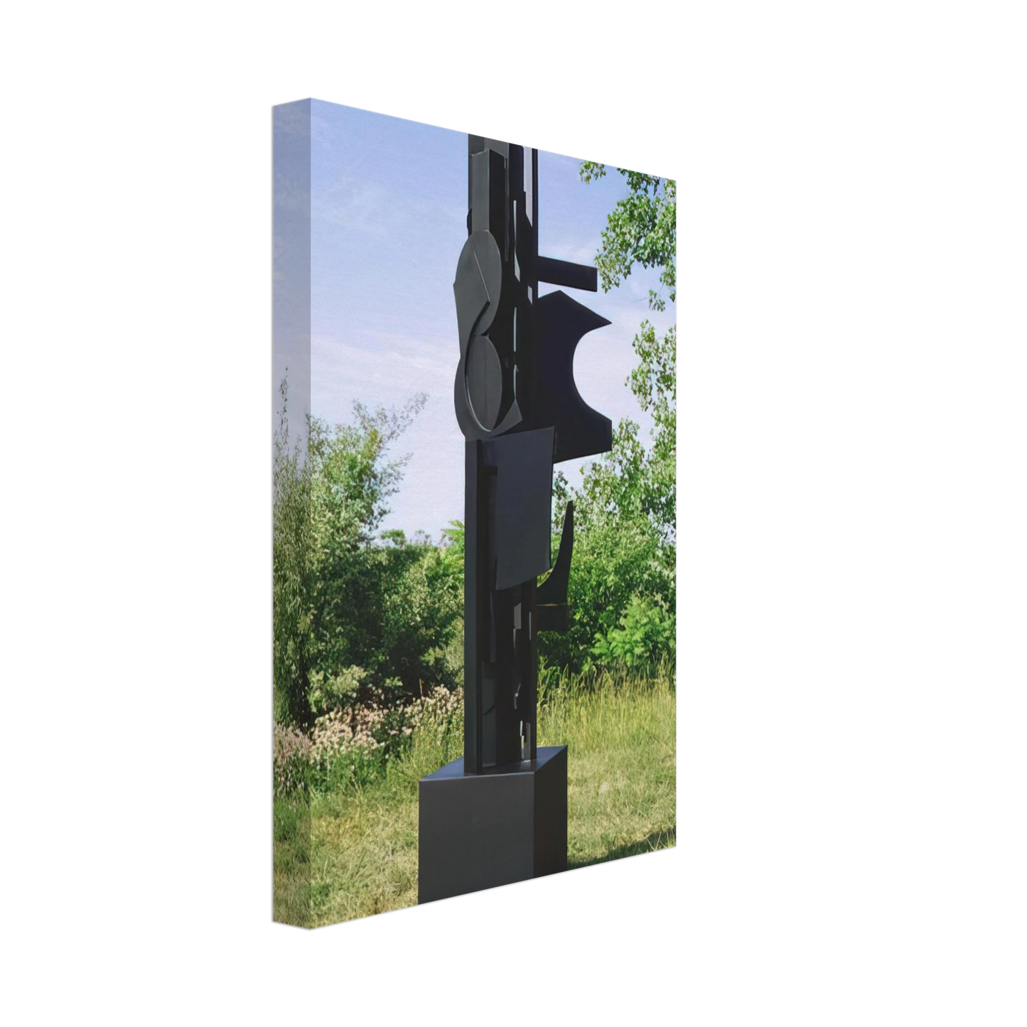 Louise Nevelson - NIGHT TREE 1971 Canvas - 40x60 cm / 16x24 inches-canvas