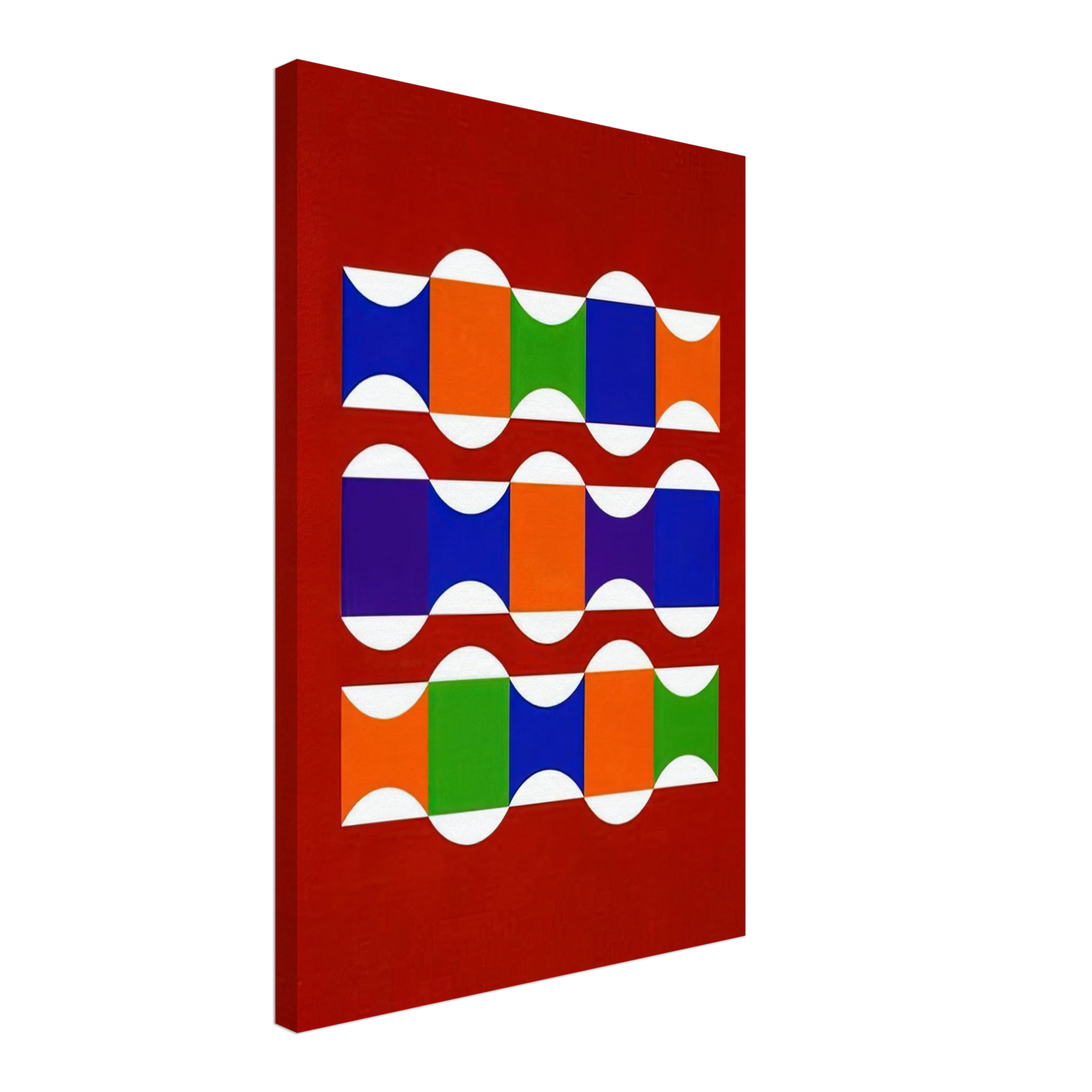 Tomas Maldonado - Anti-corpi cilindrici - 2006 Canvas - 70x100 cm / 28x40 inches-canvas