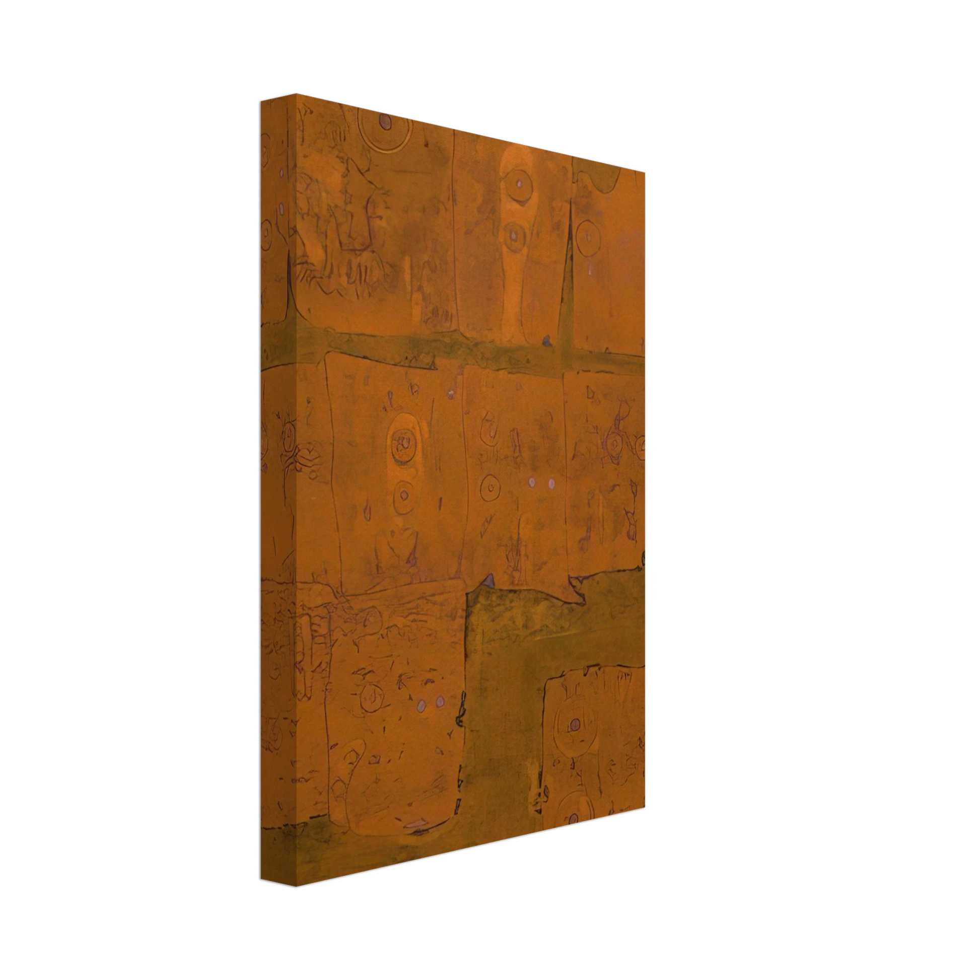 Hiroyuki Tajima - Tsunagagia - 1962 Canvas - 40x60 cm / 16x24 inches-canvas