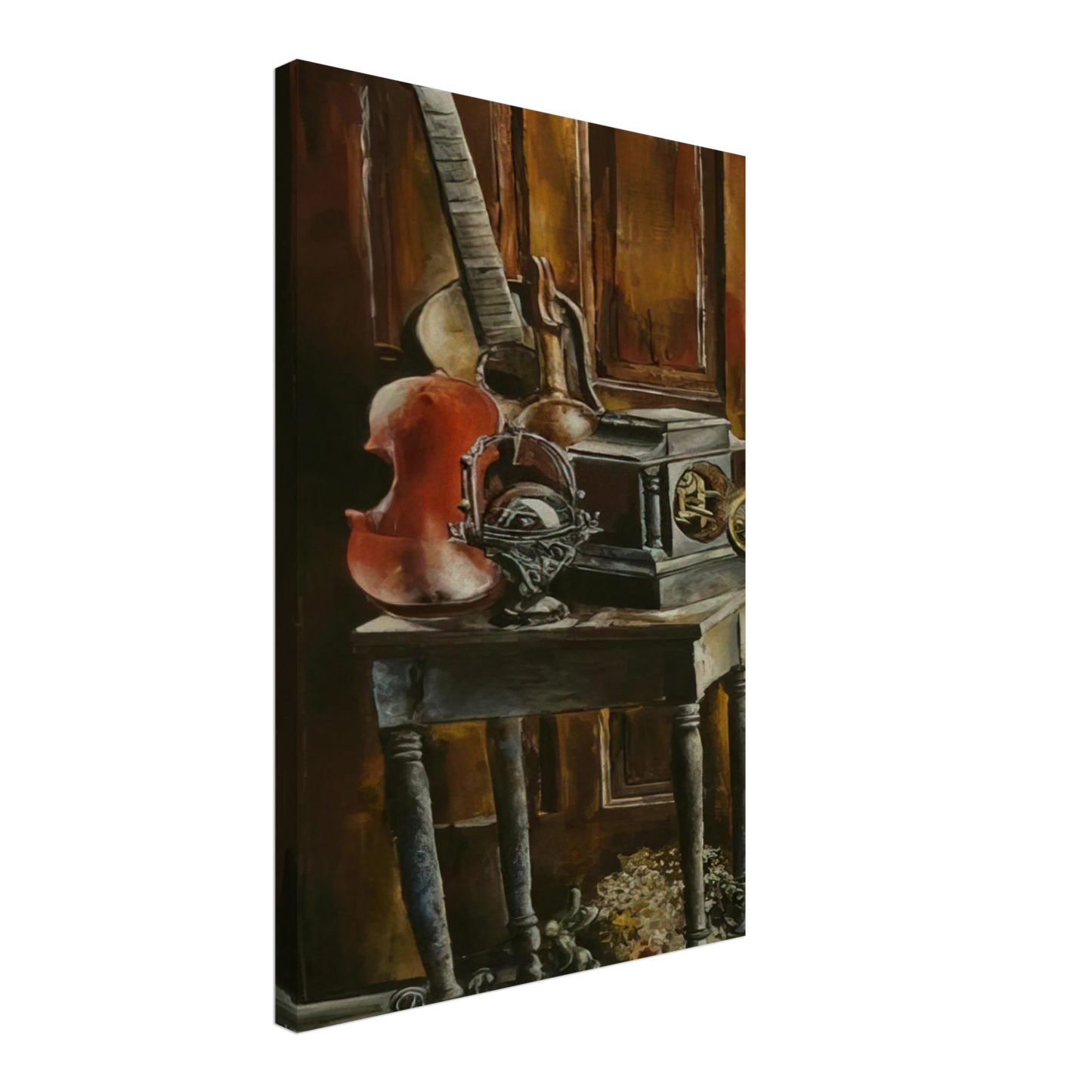 Ivan Albright - THIS ICHNOLITE OF MINE Canvas - 70x100 cm / 28x40 inches-canvas