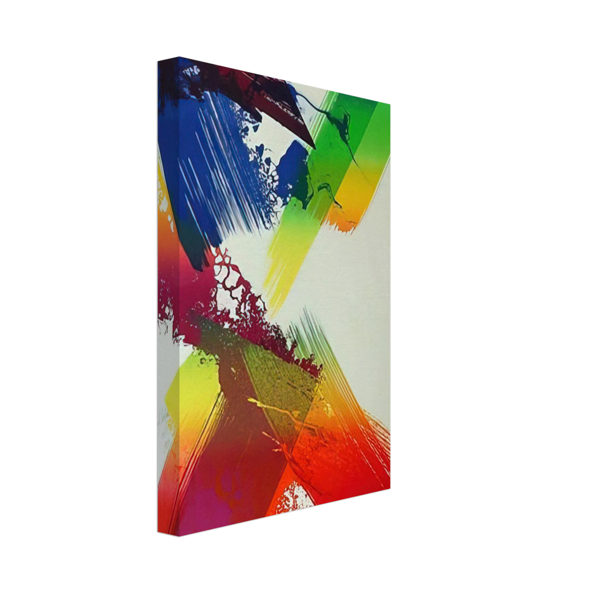 Paul Jenkins - Untitled - Abstract Expressionism, Lyrical Abstraction Canvas - 40x60 cm / 16x24 inches-canvas