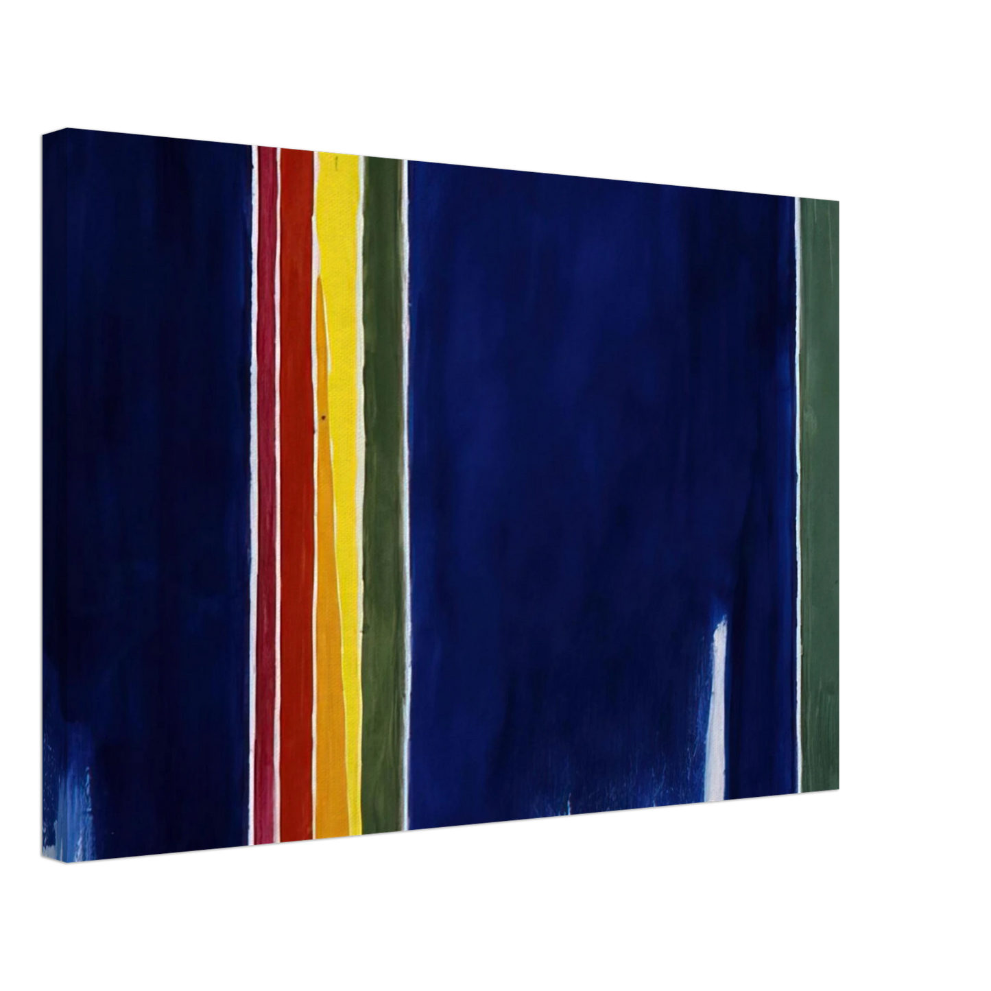 Alma Woodsey Thomas - ATMOSPHERIC EFFECTS I 1970 Canvas - 70x100 cm / 28x40 inches-canvas