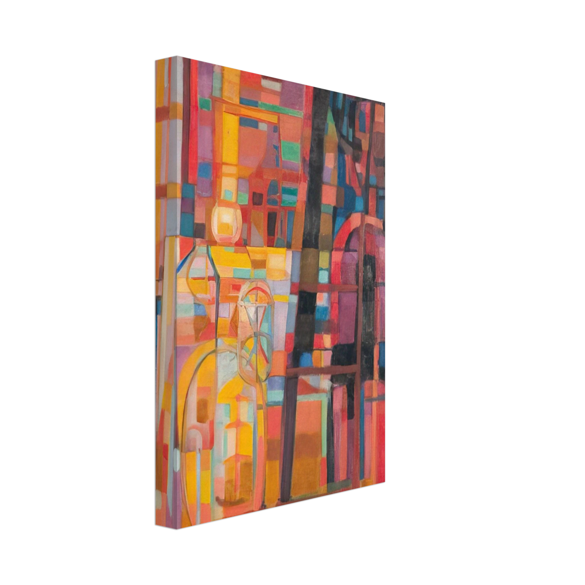 Alfred Manessier - Soiree d'octobre - 1946 Canvas - 40x60 cm / 16x24 inches-canvas