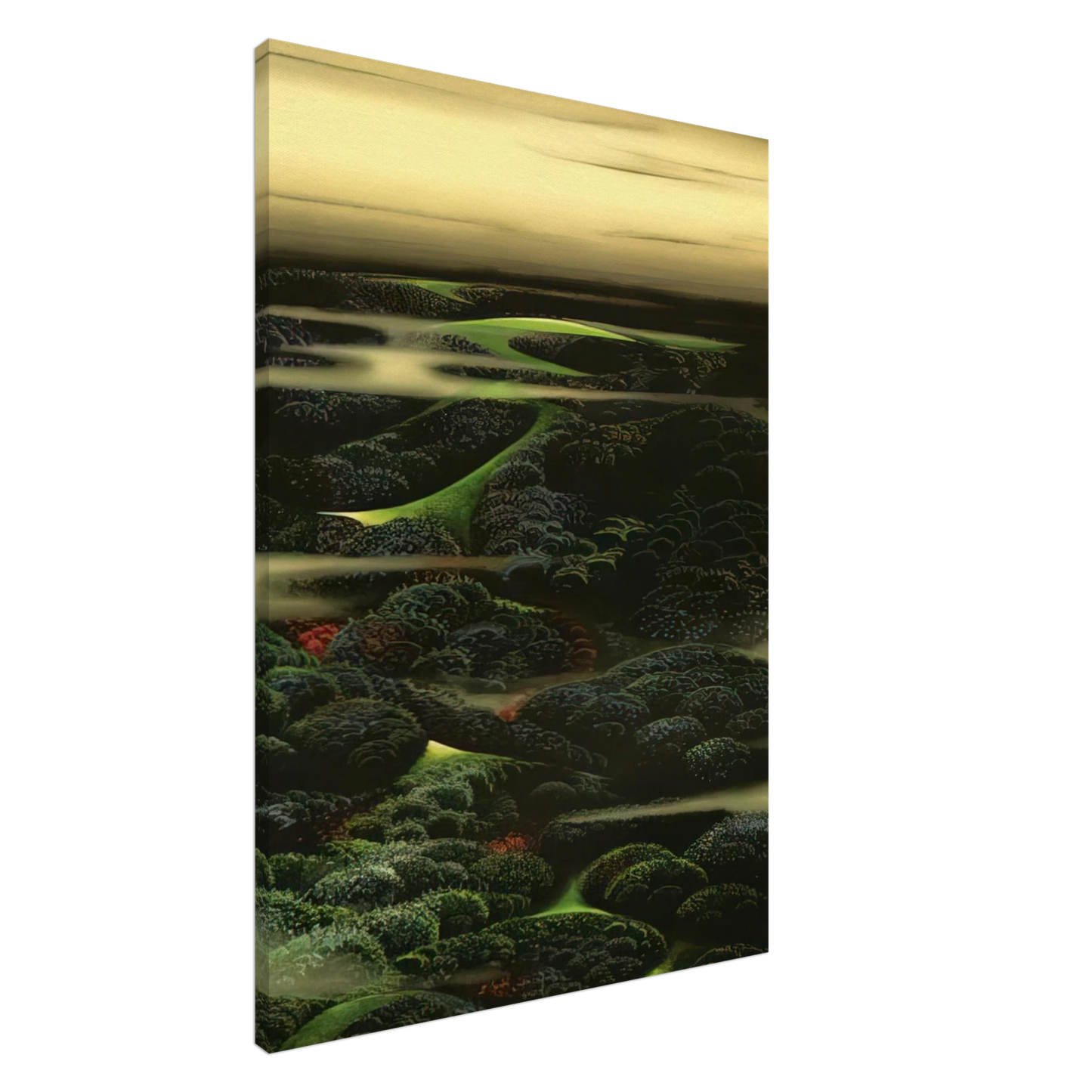 Eyvind Earle - Twilight Canvas - 20x30 cm / 8x12 inches-canvas