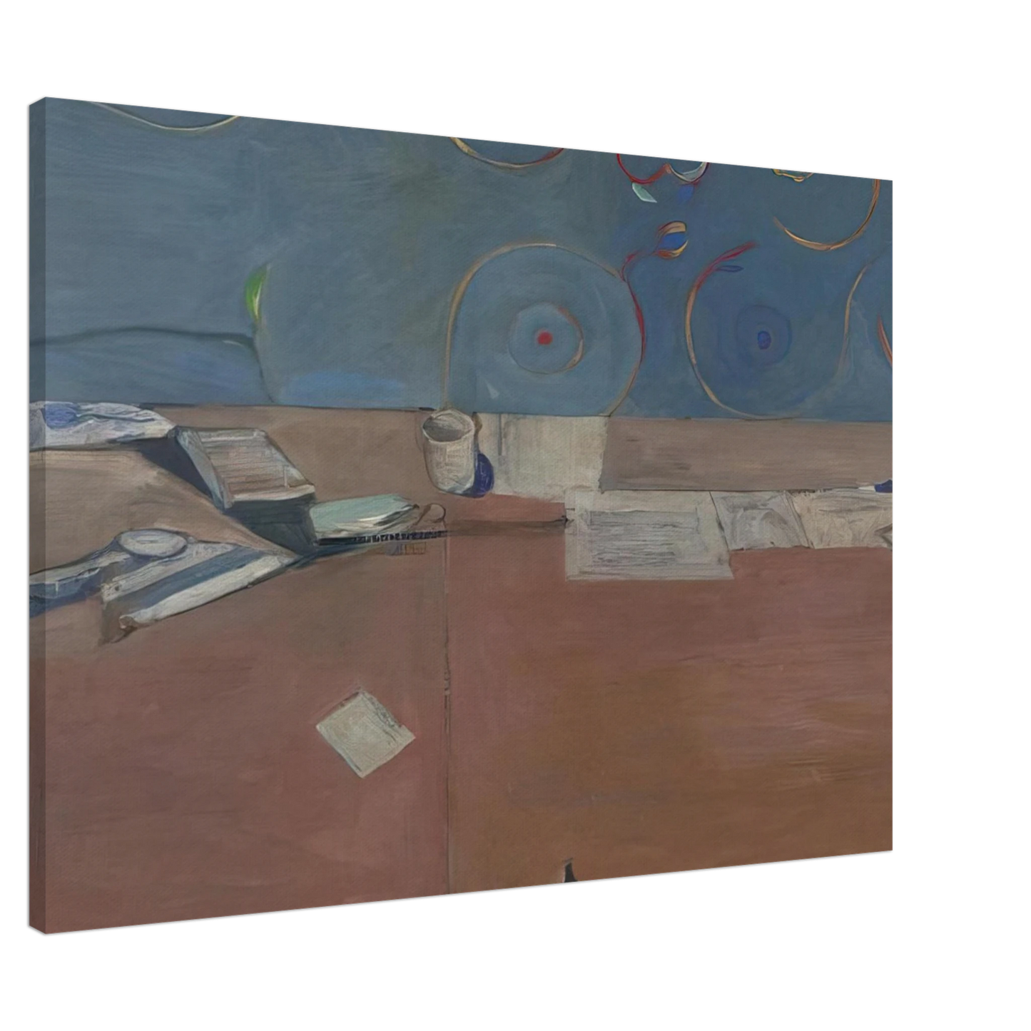 Richard Diebenkorn - Large Still Life Canvas - 20x30 cm / 8x12 inches-canvas