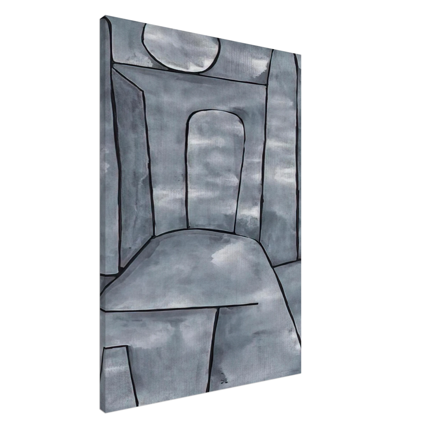 Paul Klee - A GATE 1938 Canvas - 20x30 cm / 8x12 inches-canvas