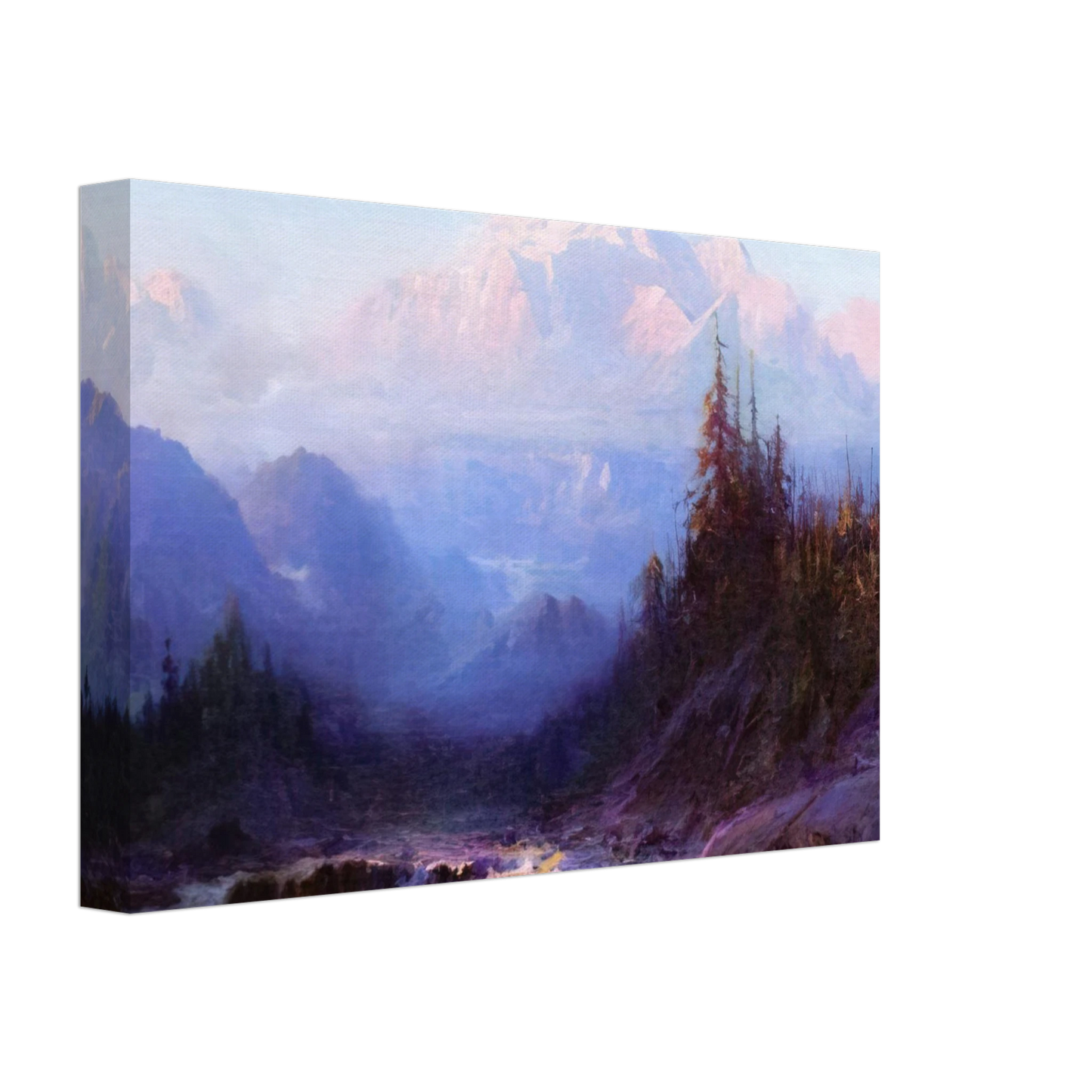 Sydney Laurence - Mount McKinley - 1925 Canvas - 70x100 cm / 28x40 inches-canvas