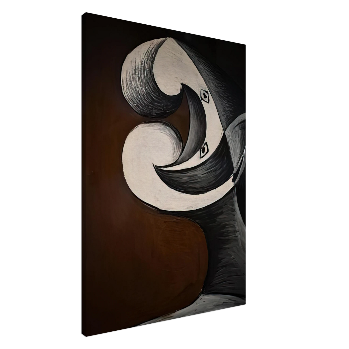 Pablo Picasso - Abstraction Head - 1930 Canvas - 20x30 cm / 8x12 inches-canvas