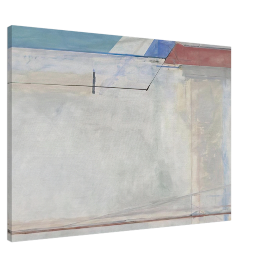 Richard Diebenkorn - Ocean Park #63 Canvas - 20x30 cm / 8x12 inches-canvas