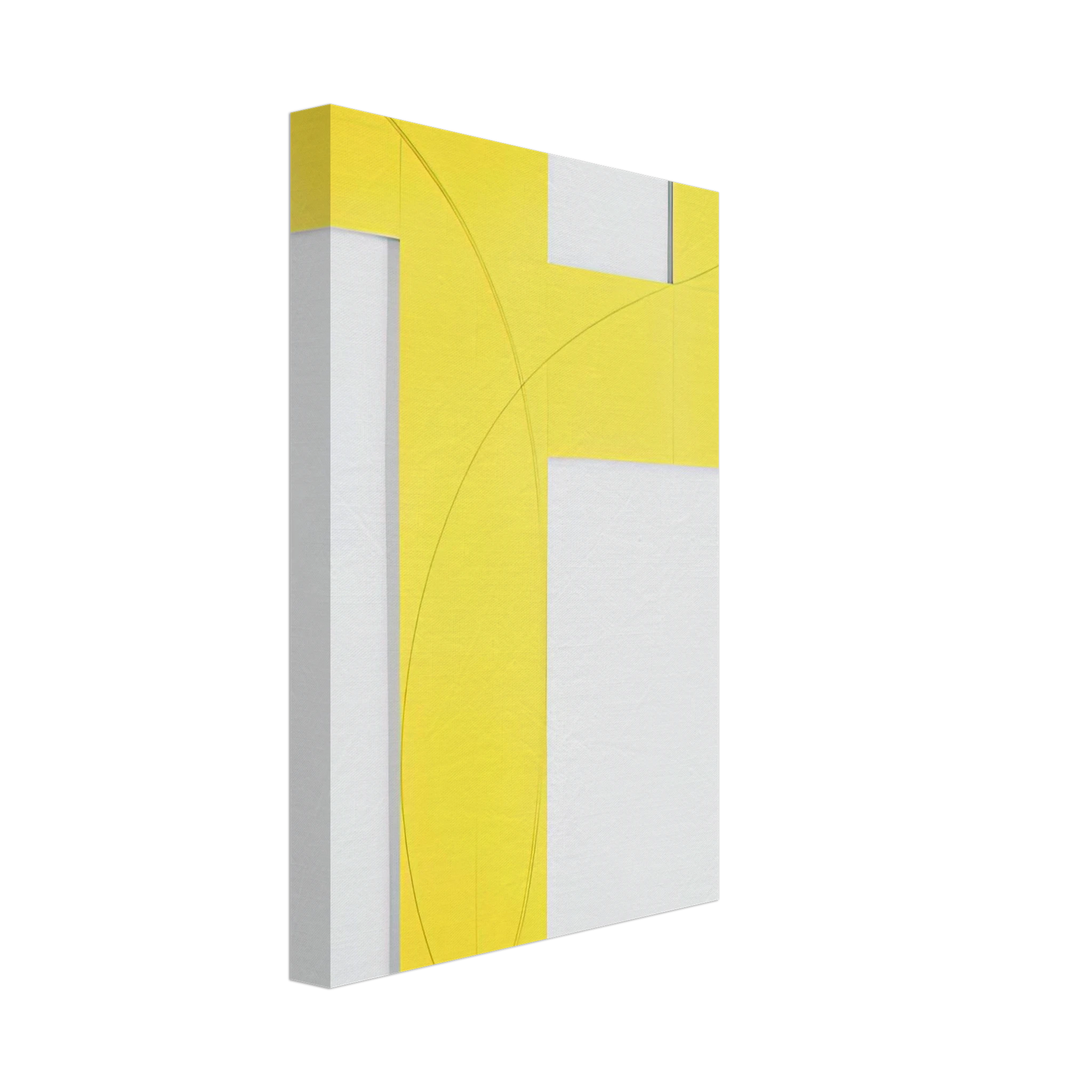 Robert Mangold - COLUMN STRUCTURE IX 2006 Canvas - 70x100 cm / 28x40 inches-canvas