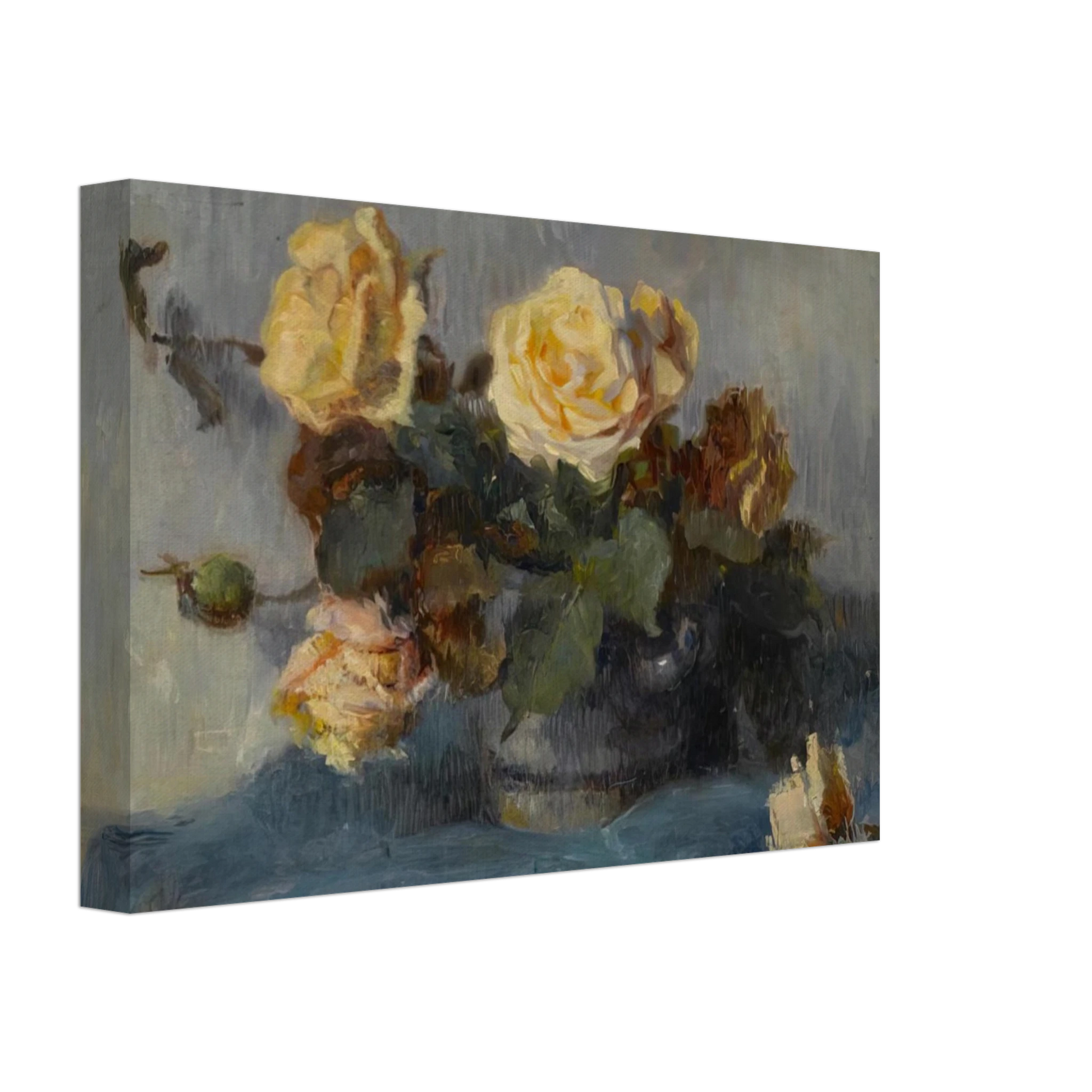 Paul Cezanne - Rose Bouquet Canvas - 40x60 cm / 16x24 inches-canvas