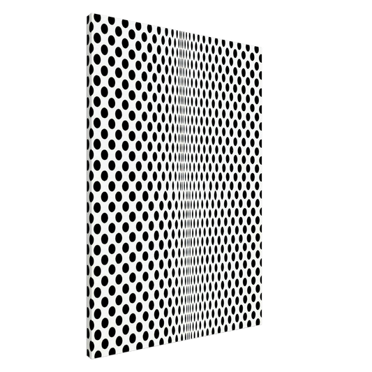 Bridget Riley - FISSION 1963 Canvas - 20x30 cm / 8x12 inches-canvas