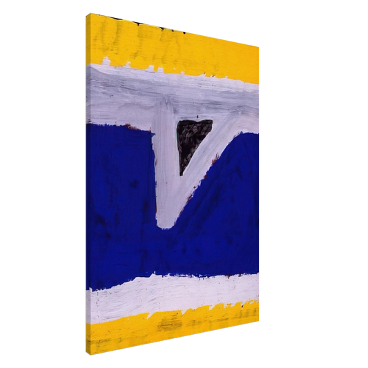 Al Held - Untitled  G-60-06  Canvas - 20x30 cm / 8x12 inches-canvas