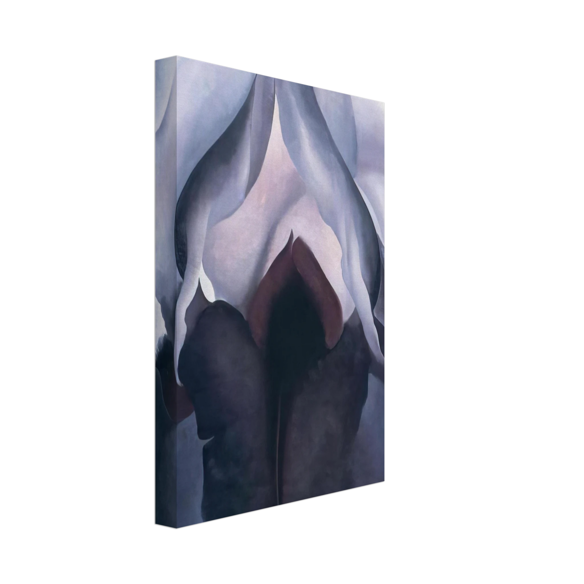 Georgia O'Keeffe - Black Iris III Canvas - 40x60 cm / 16x24 inches-canvas