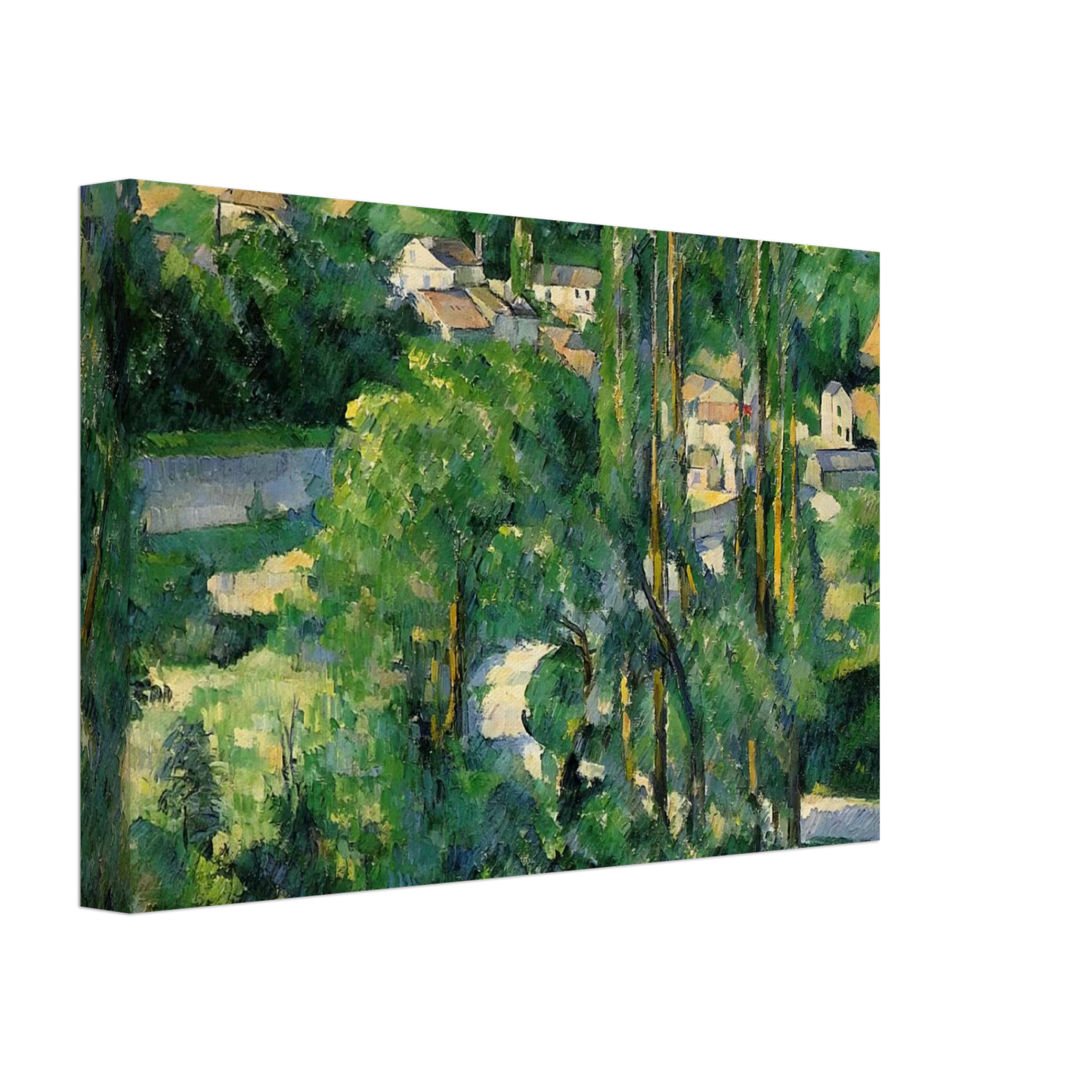 Paul Cezanne - Cote du Galet, at Pontoise Canvas - 40x60 cm / 16x24 inches-canvas