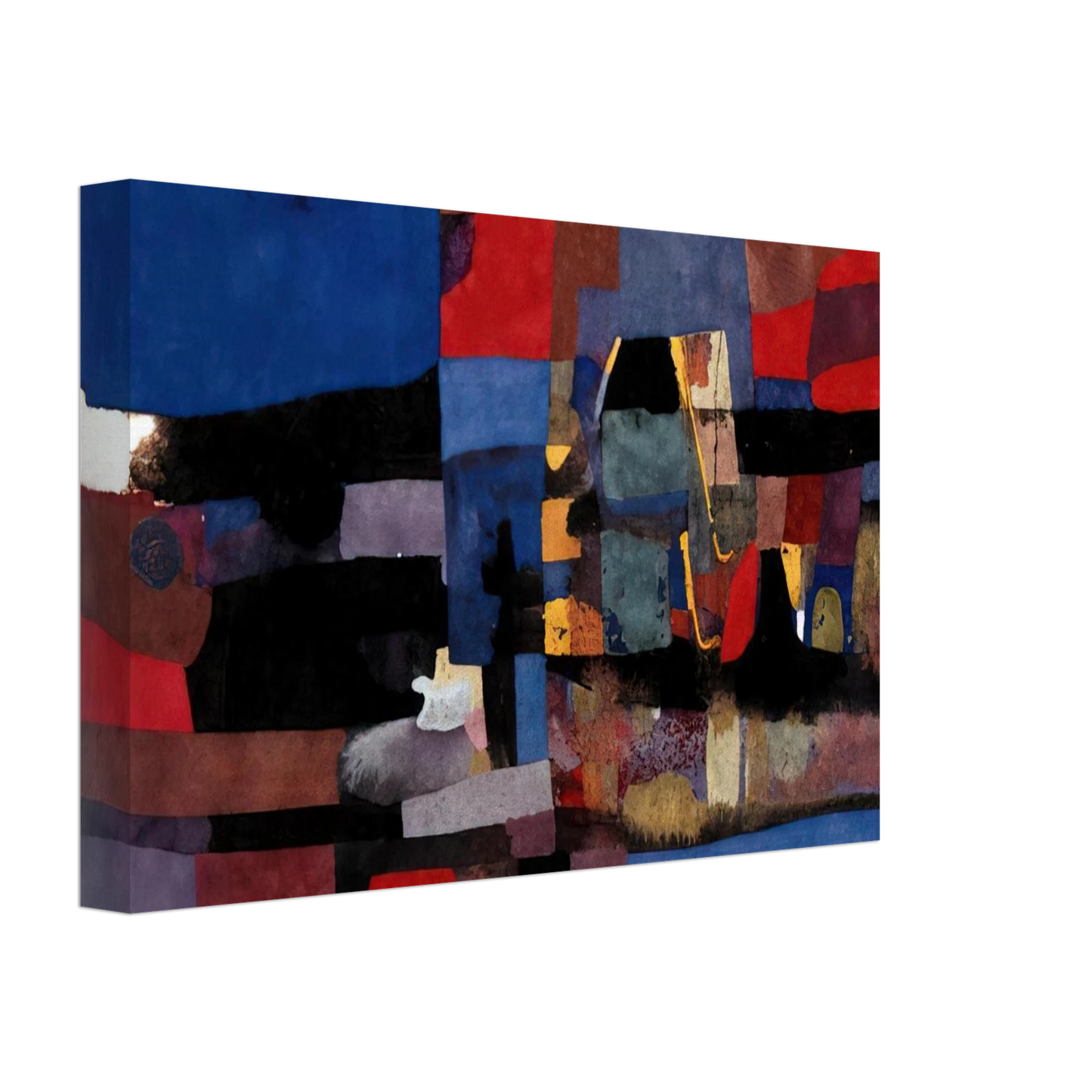 Alberto Burri - Untitled - 1952 Canvas - 70x100 cm / 28x40 inches-canvas