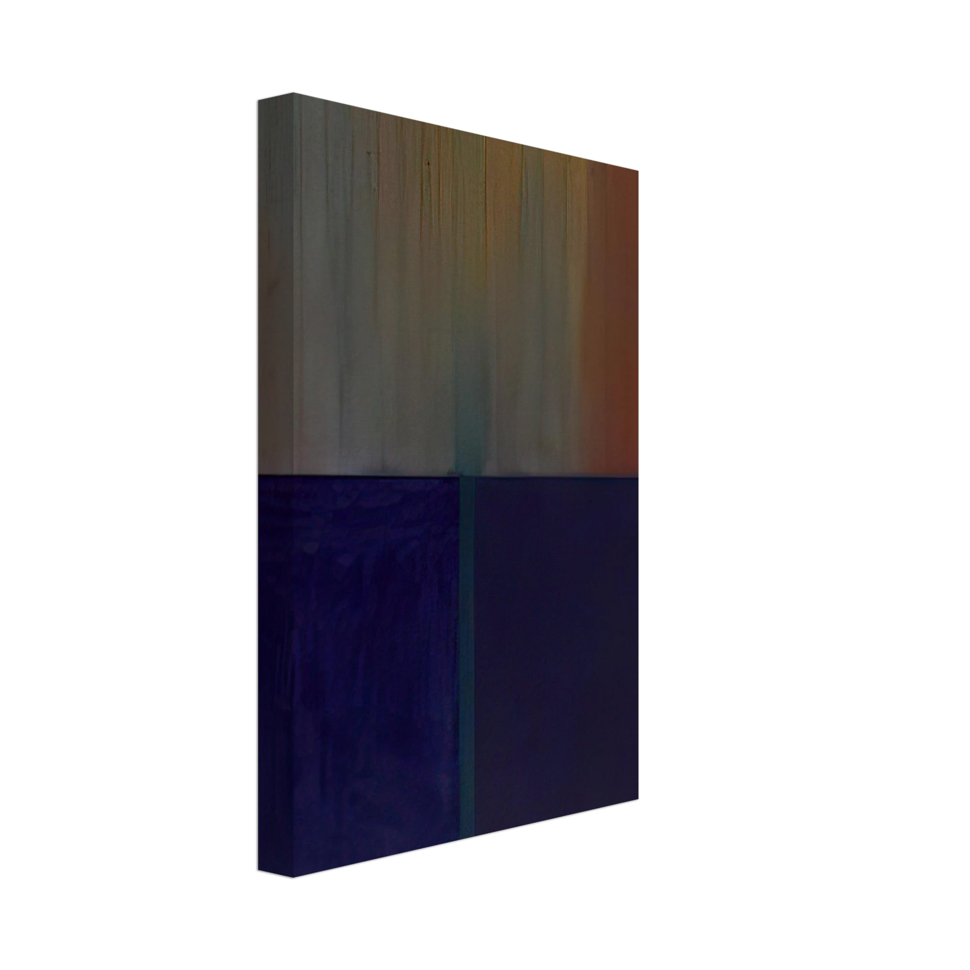 John Hoyland - 12.12.68 - 1969 Canvas - 40x60 cm / 16x24 inches-canvas