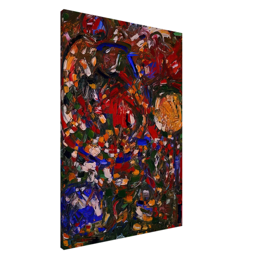 Hans Hofmann - The Garden Canvas - 20x30 cm / 8x12 inches-canvas