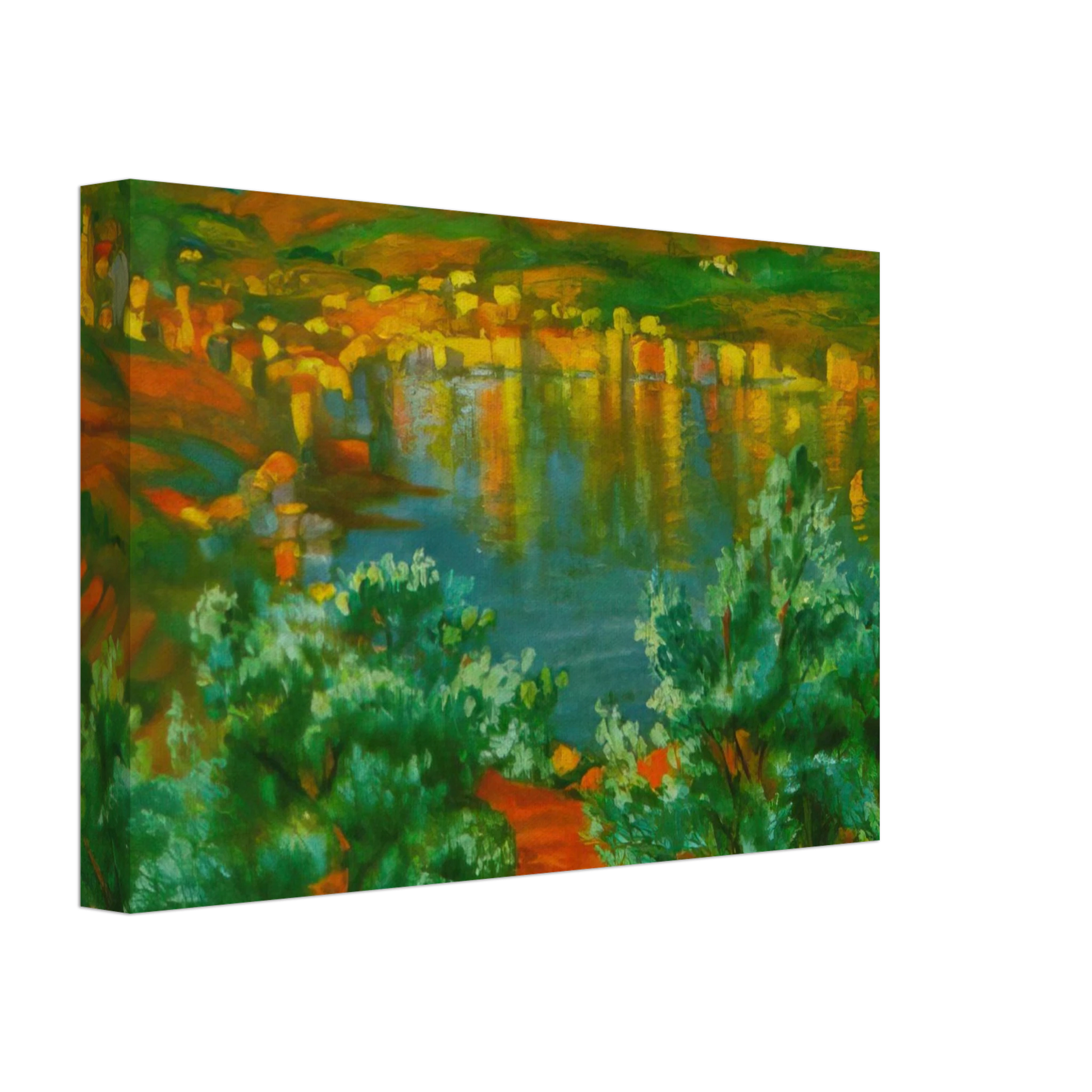 Salvador Dali - FESTIVAL OF ST LUCIA AT VILLAMALLA Canvas - 40x60 cm / 16x24 inches-canvas