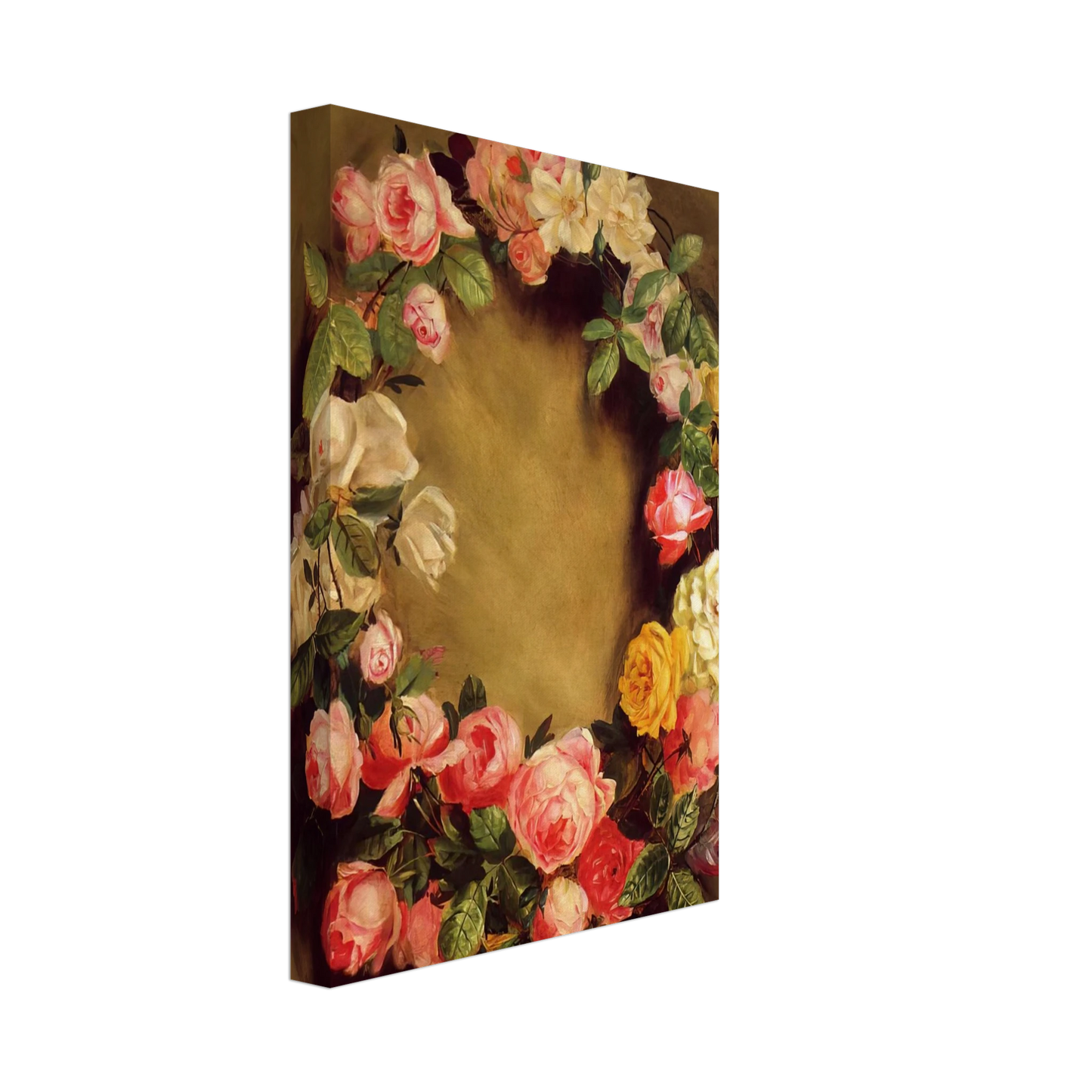 Pierre-Auguste Renoir - Crown of Roses Canvas - 40x60 cm / 16x24 inches-canvas