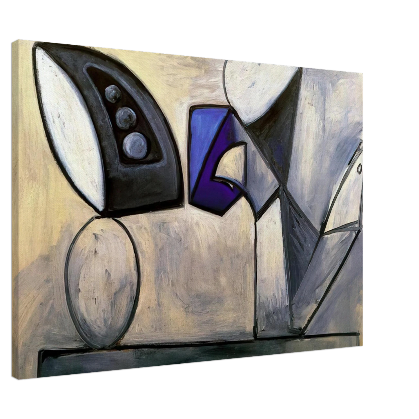 Pablo Picasso - Still life - 1947 Canvas - 20x30 cm / 8x12 inches-canvas