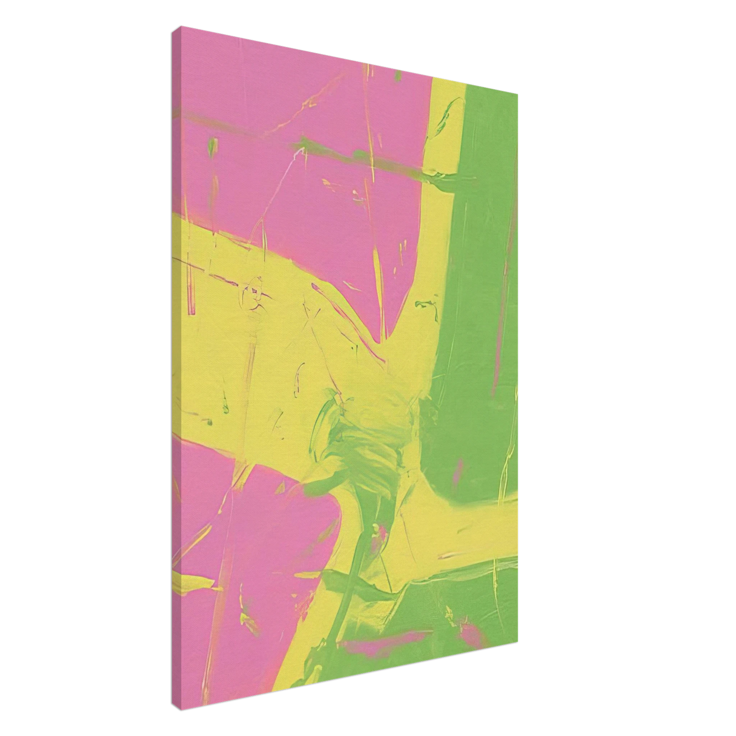 Michel Majerus - Untitled - 2002 Canvas - 20x30 cm / 8x12 inches-canvas