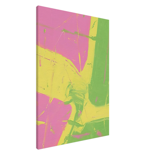 Michel Majerus - Untitled - 2002 Canvas - 20x30 cm / 8x12 inches-canvas