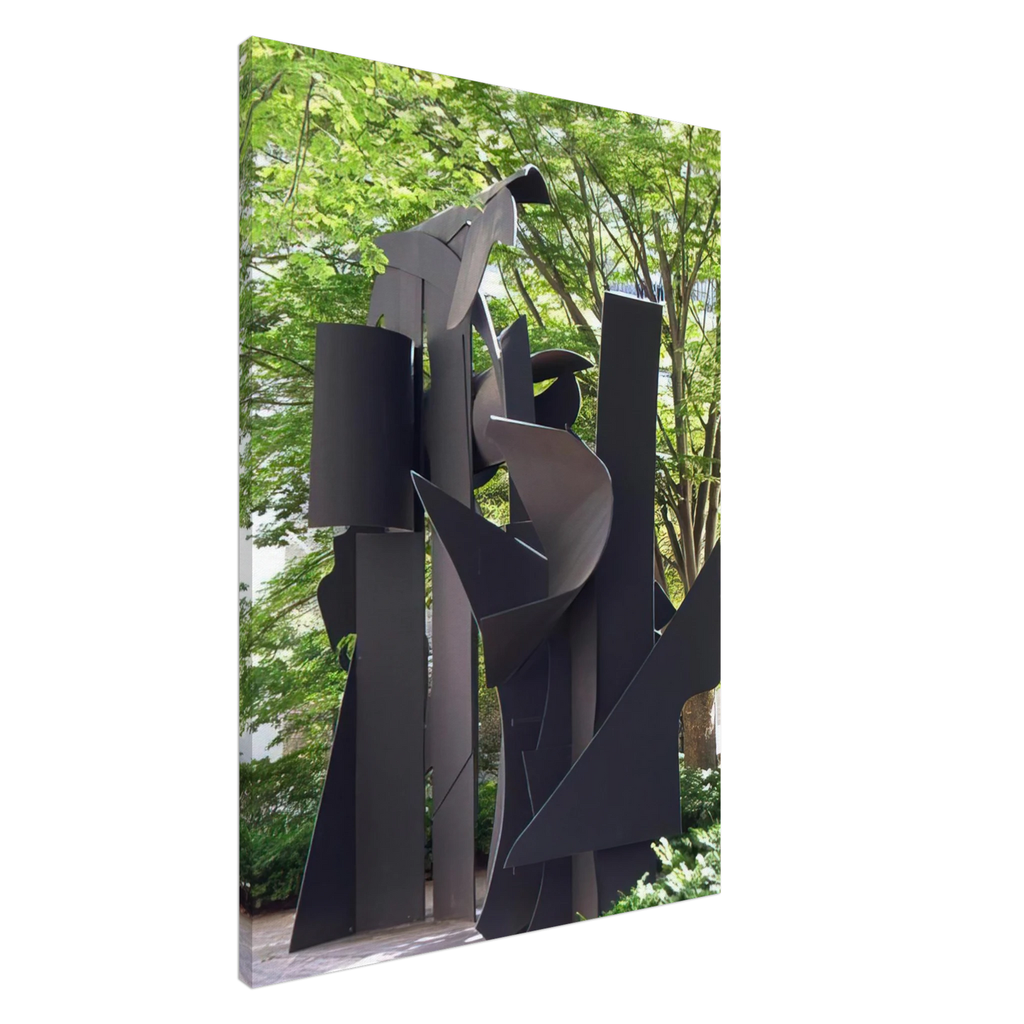 Louise Nevelson - TRANSPARENT HORIZON 1975 Canvas - 20x30 cm / 8x12 inches-canvas