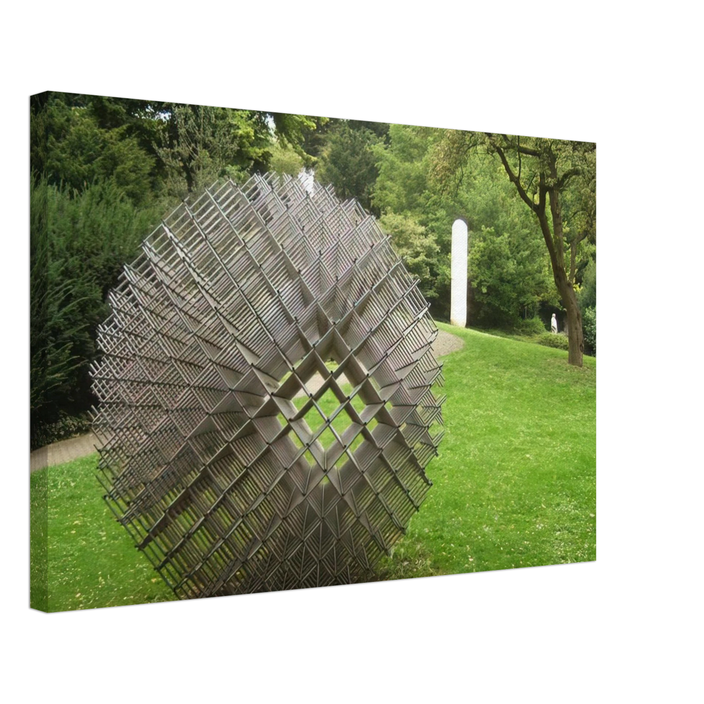 Francois Morellet - Sphere - Matter - 1962 Canvas - 40x60 cm / 16x24 inches-canvas