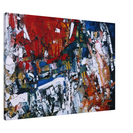 Jean-Paul Riopelle - Perspectives Canvas - 20x30 cm / 8x12 inches-canvas