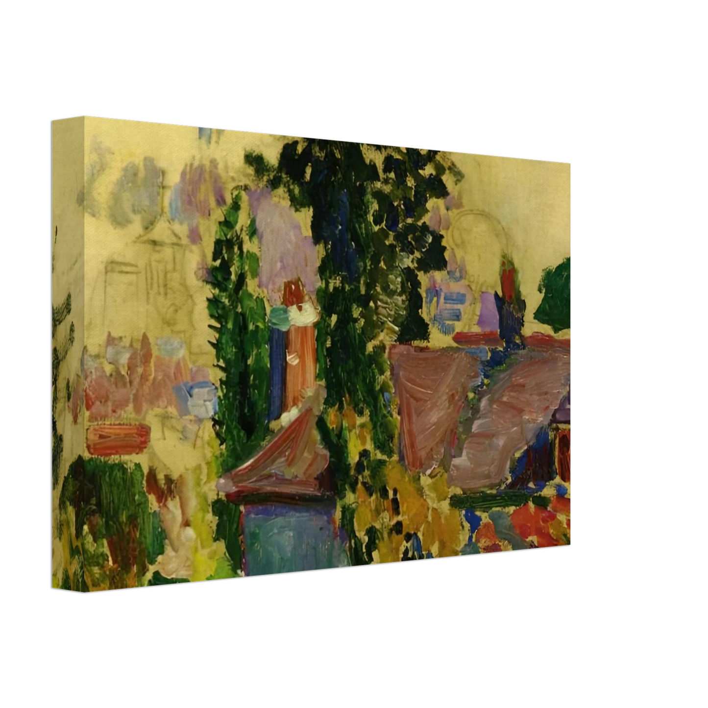 Henri Matisse - LANDSCAPE 1904 Canvas - 40x60 cm / 16x24 inches-canvas