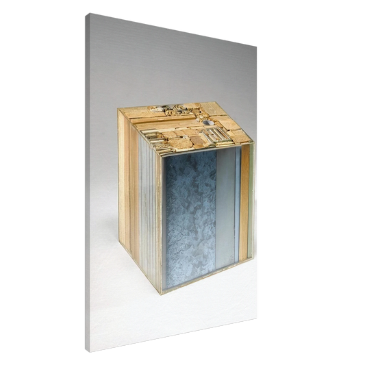 Alighiero Boetti - CUBO 1968 Canvas - 20x30 cm / 8x12 inches-canvas