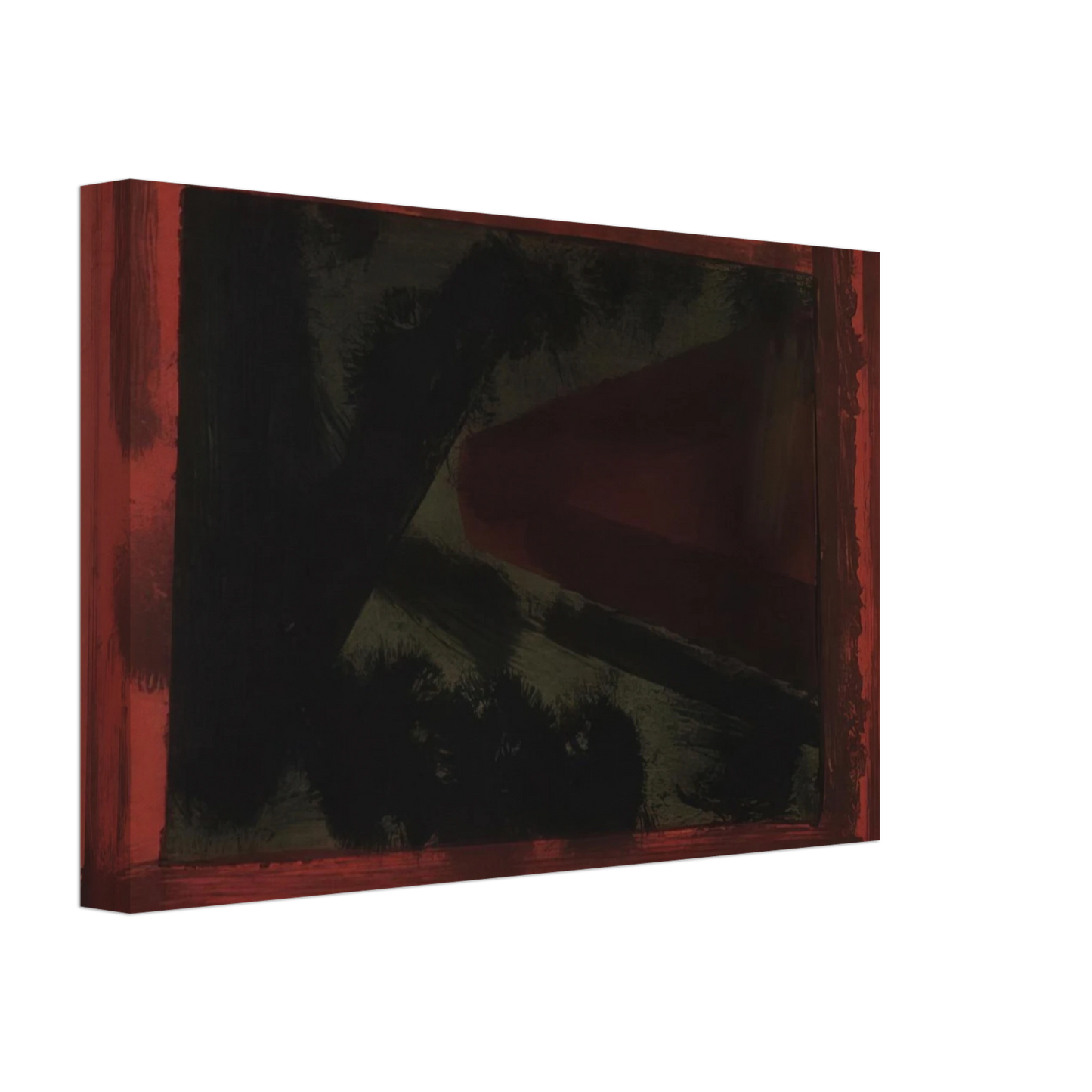 Howard Hodgkin - Here We are in Croydon - 1979 Canvas - 40x60 cm / 16x24 inches-canvas