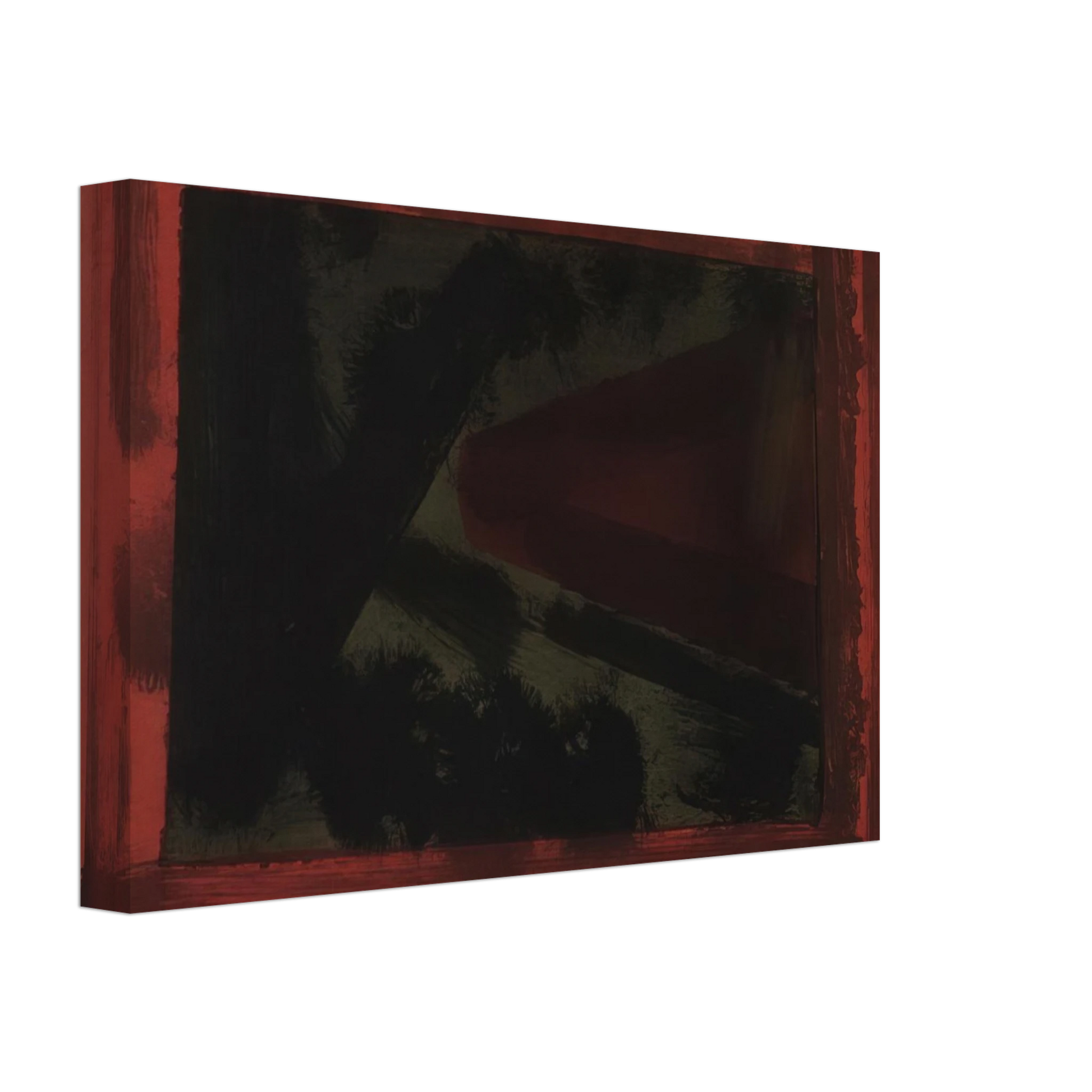 Howard Hodgkin - Here We are in Croydon - 1979 Canvas - 40x60 cm / 16x24 inches-canvas