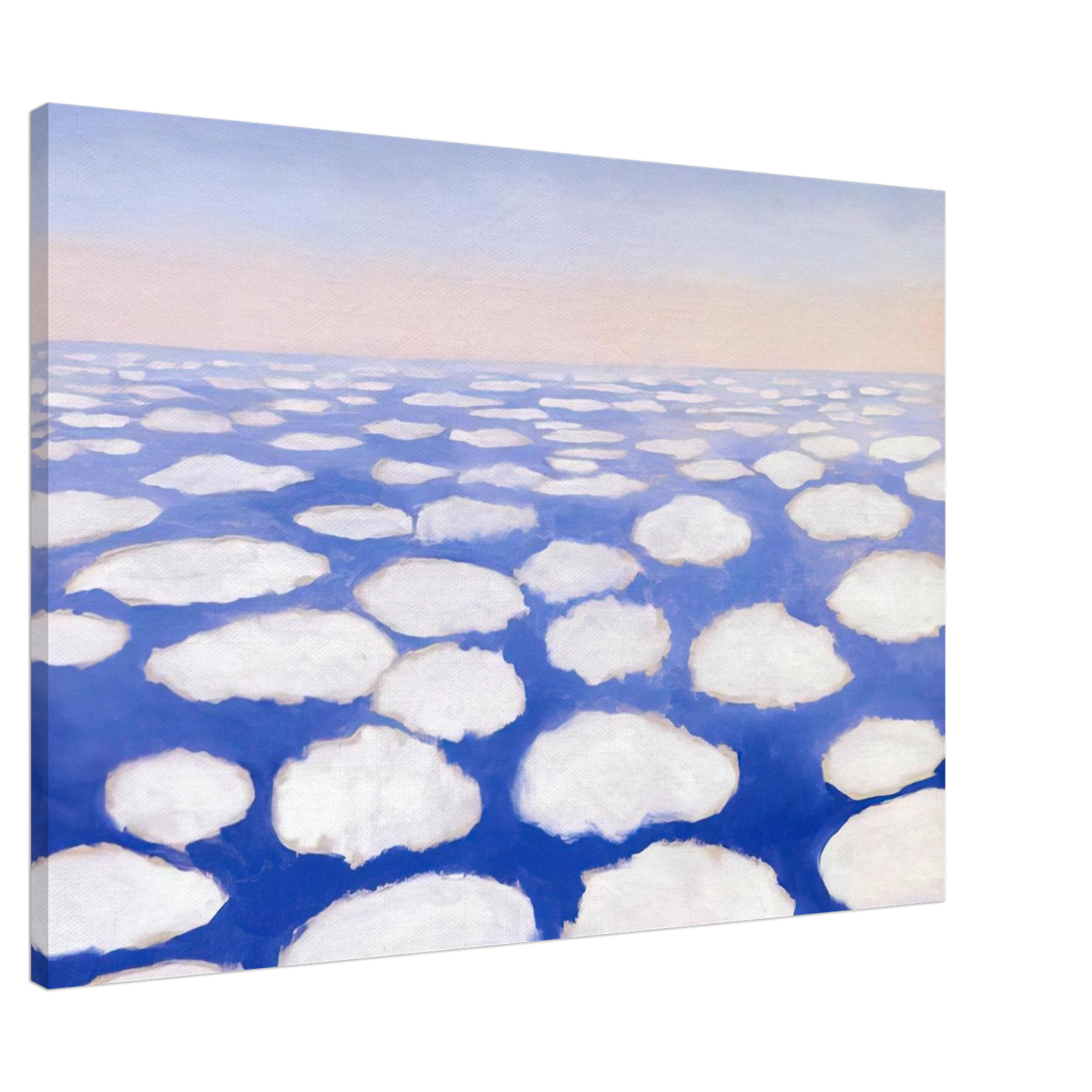 Georgia O'Keeffe - Above the Clouds I Canvas - 20x30 cm / 8x12 inches-canvas