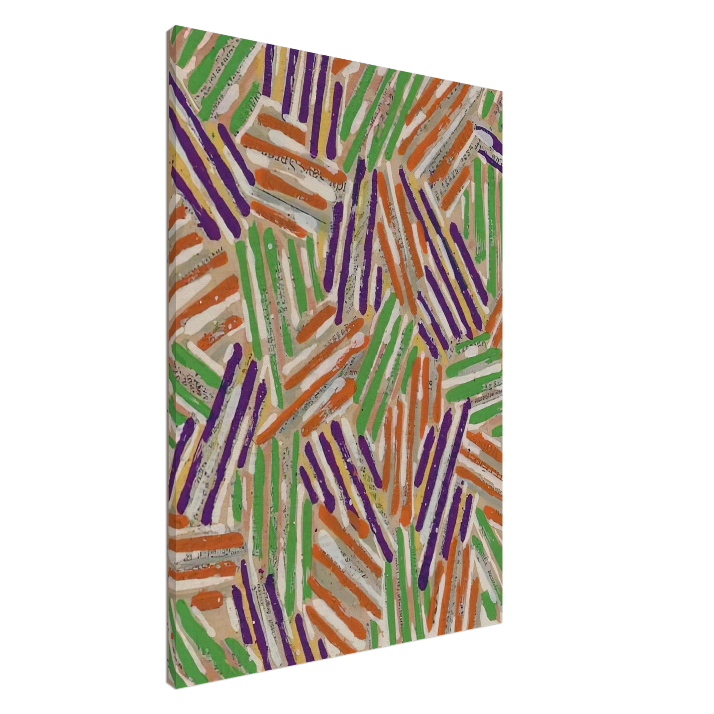 Jasper Johns - UNTITLED ULAE S13 Canvas - 20x30 cm / 8x12 inches-canvas