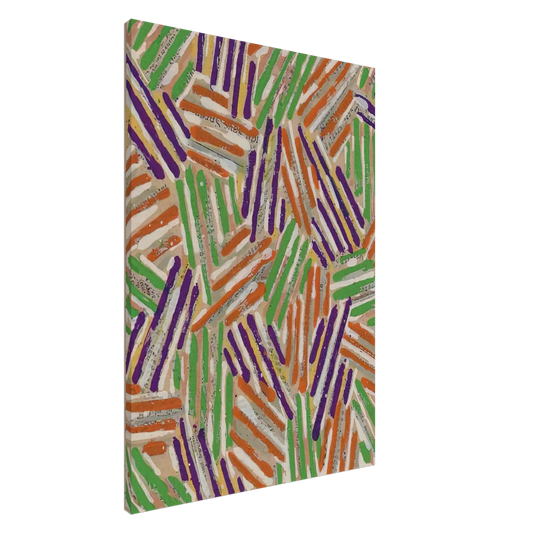 Jasper Johns - UNTITLED ULAE S13 Canvas - 20x30 cm / 8x12 inches-canvas