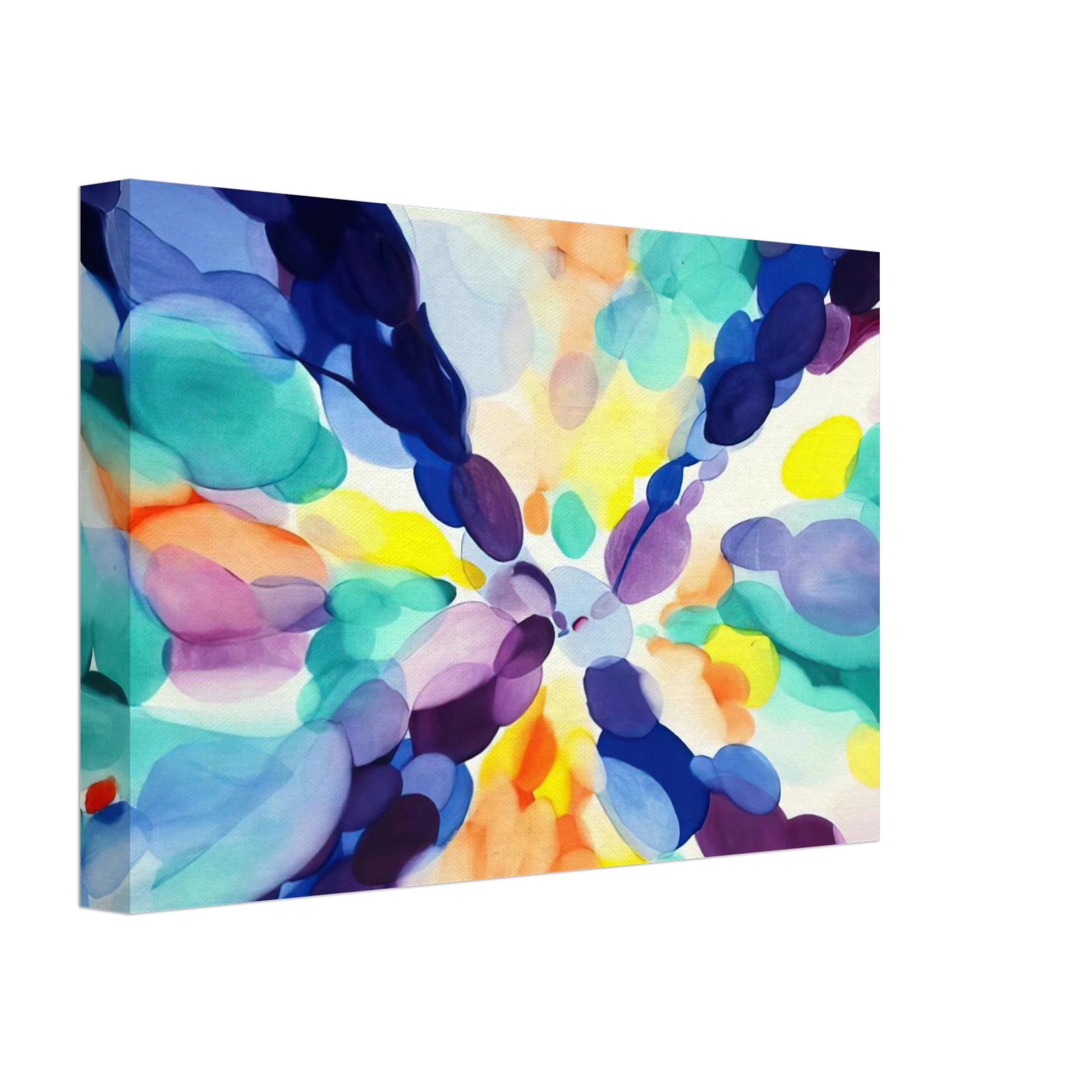 Alice Baber - Lavender High Canvas - 40x60 cm / 16x24 inches-canvas