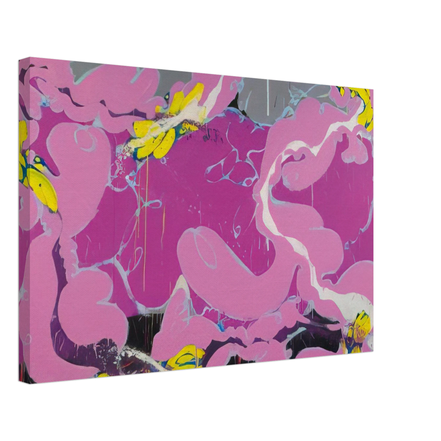 Norman Bluhm - Russian Easter - 1979 Canvas - 70x100 cm / 28x40 inches-canvas