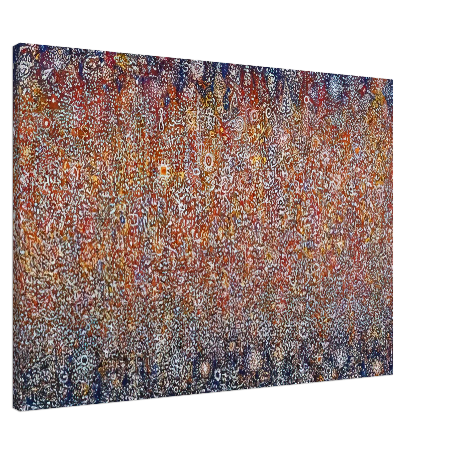 Richard Pousette-Dart - Celebration, Birth - 1976 Canvas - 20x30 cm / 8x12 inches-canvas