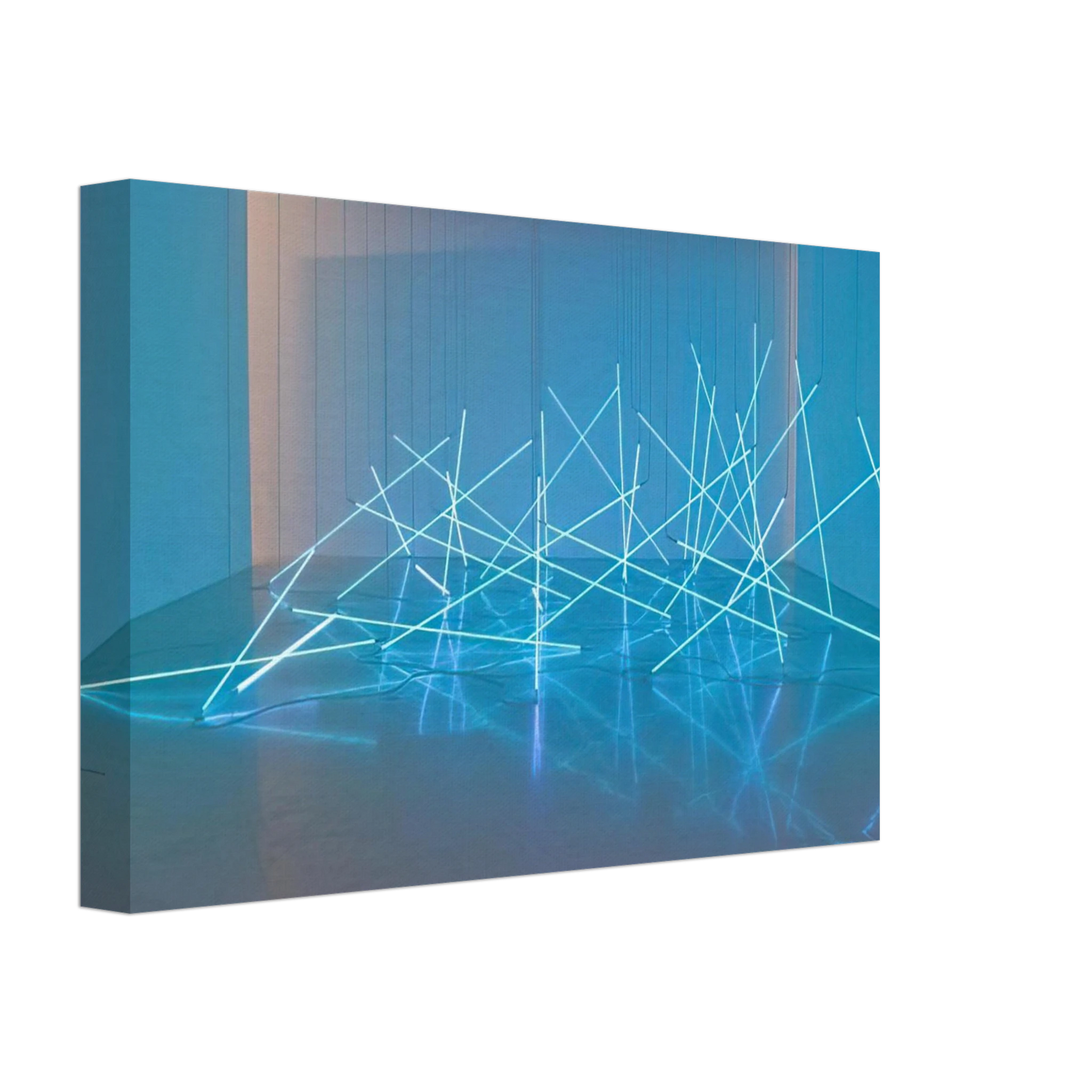 Francois Morellet - Avalanche - 1996 Canvas - 40x60 cm / 16x24 inches-canvas
